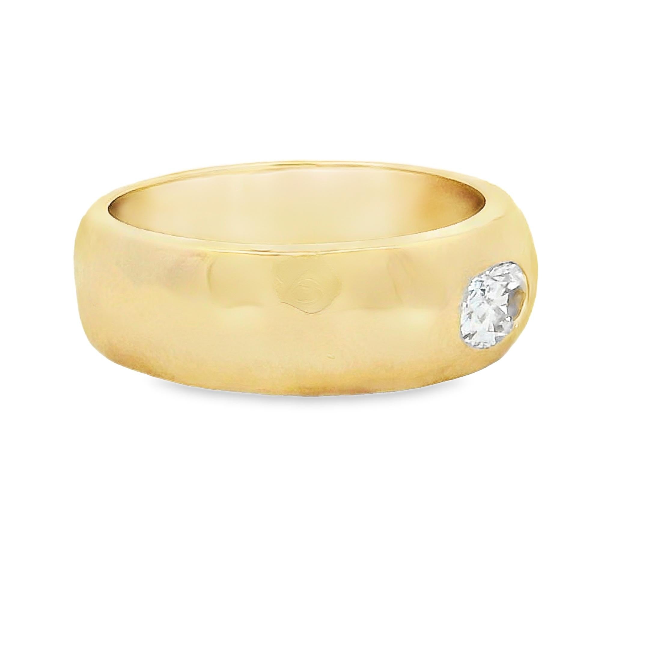 Contemporain Talia Jade Jewelry Bracelet solitaire en or jaune 18 carats avec diamant en vente