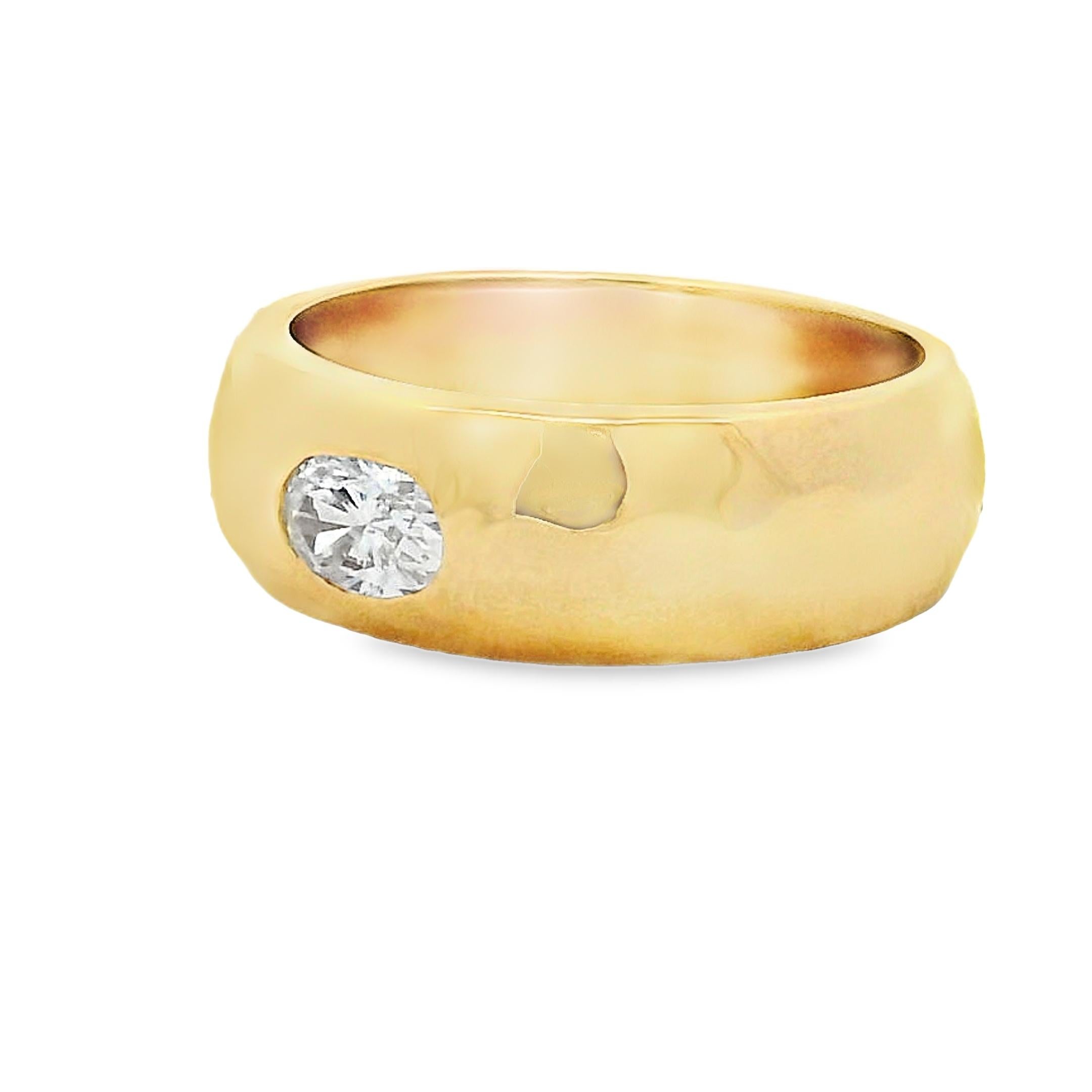 Talia Jade Jewelry Bracelet solitaire en or jaune 18 carats avec diamant Unisexe en vente