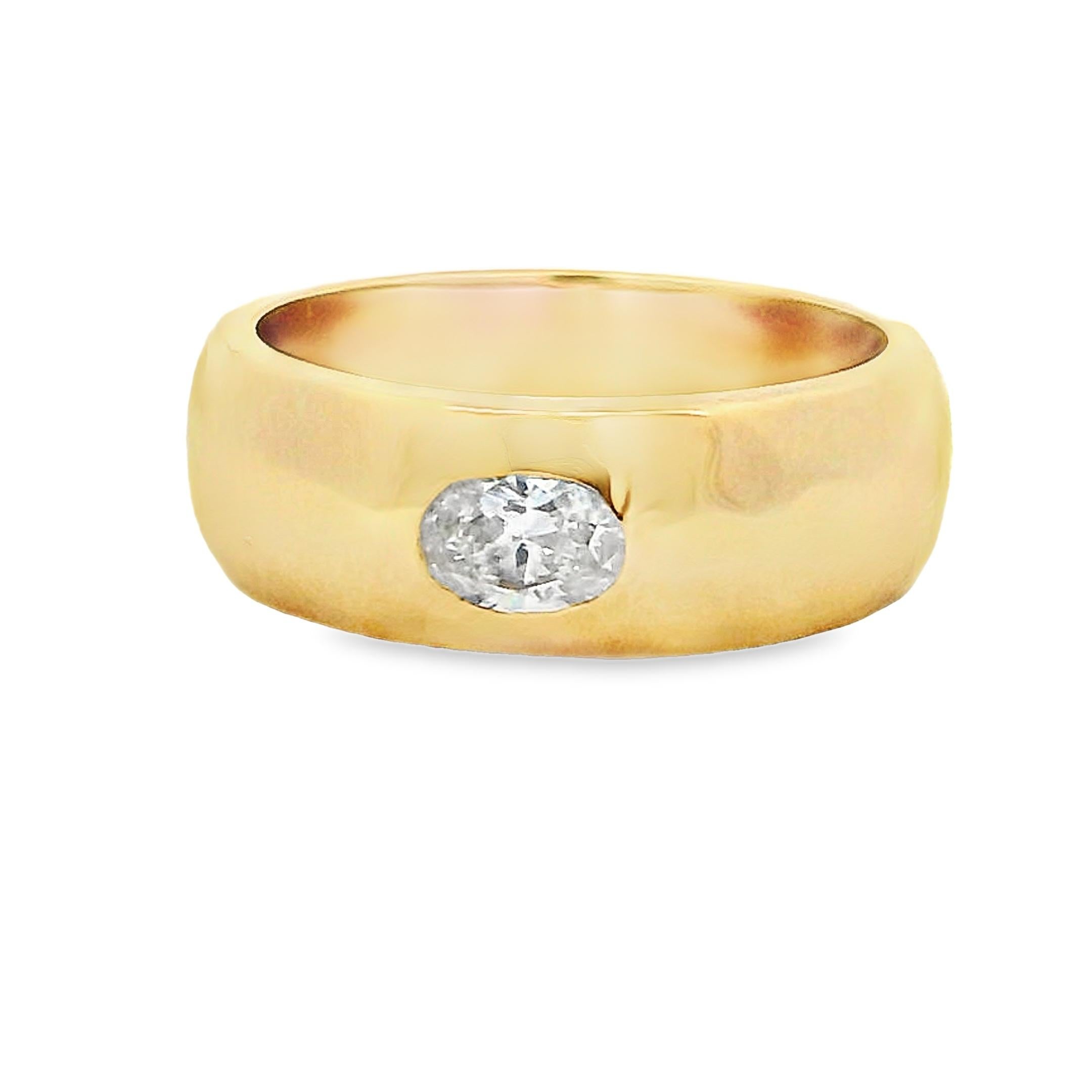 Talia Jade Jewelry Bracelet solitaire en or jaune 18 carats avec diamant en vente 3