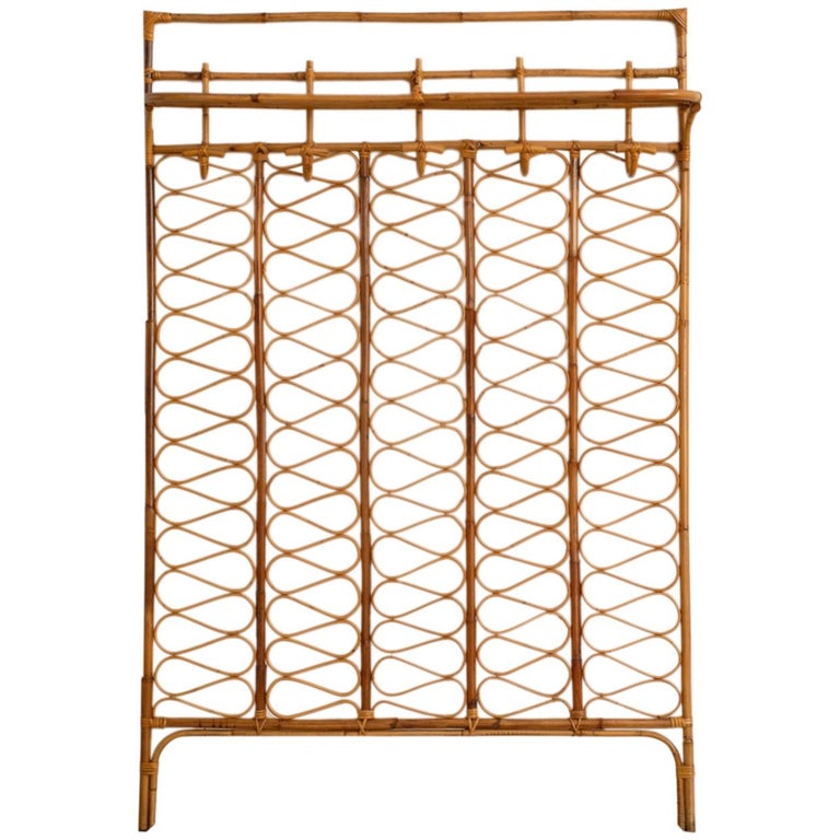 Italian Bamboo Coat Rack For Sale at 1stDibs