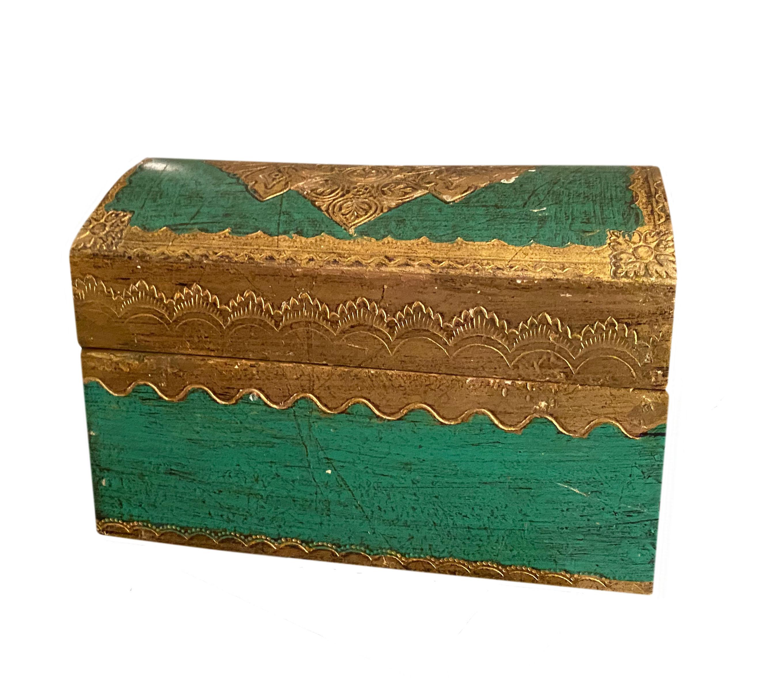talian Florentine Domed Top Box For Sale 1