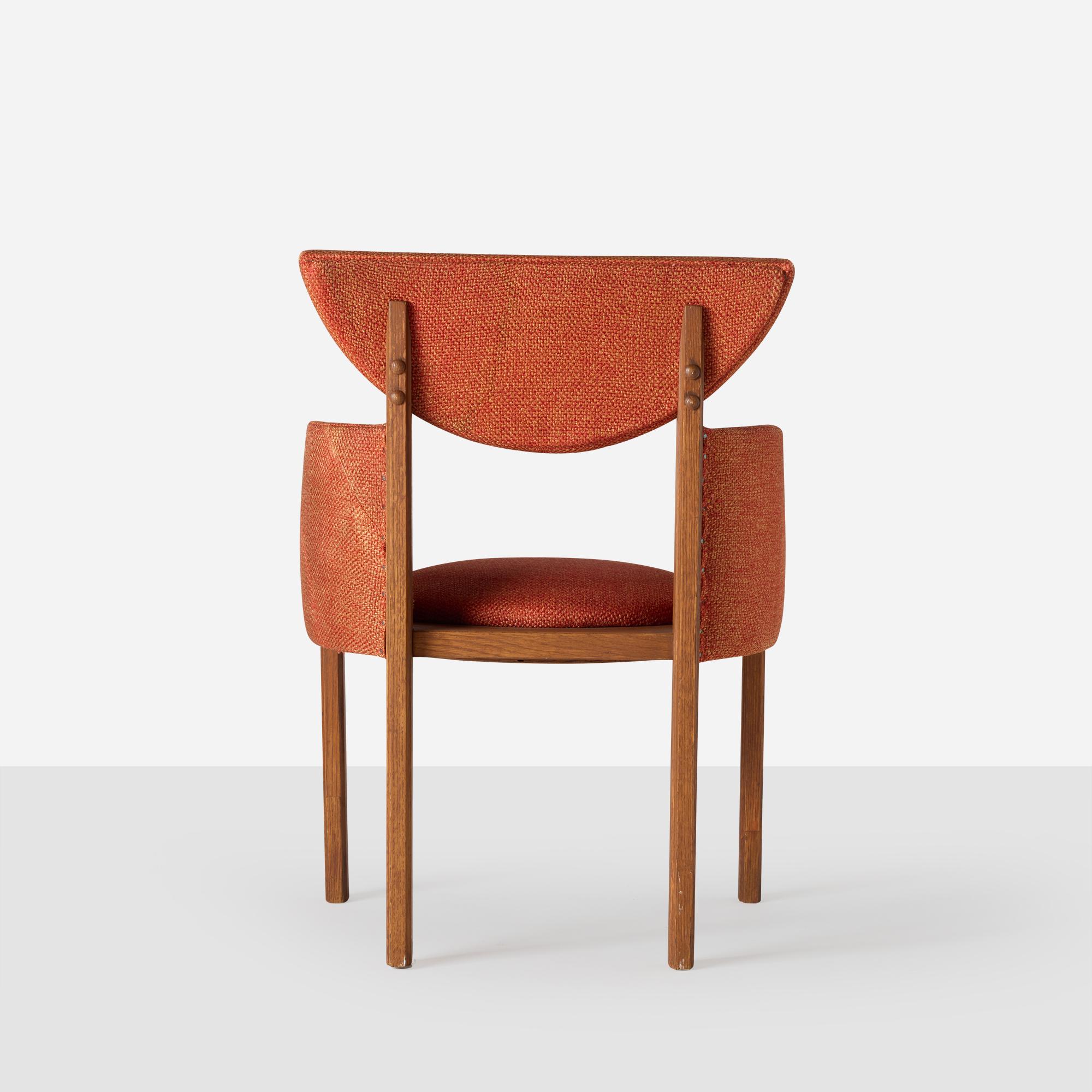 Taliesin Armchair from the Riverview Terrace Restaurant by Frank Lloyd Wright In Good Condition For Sale In San Francisco, CA