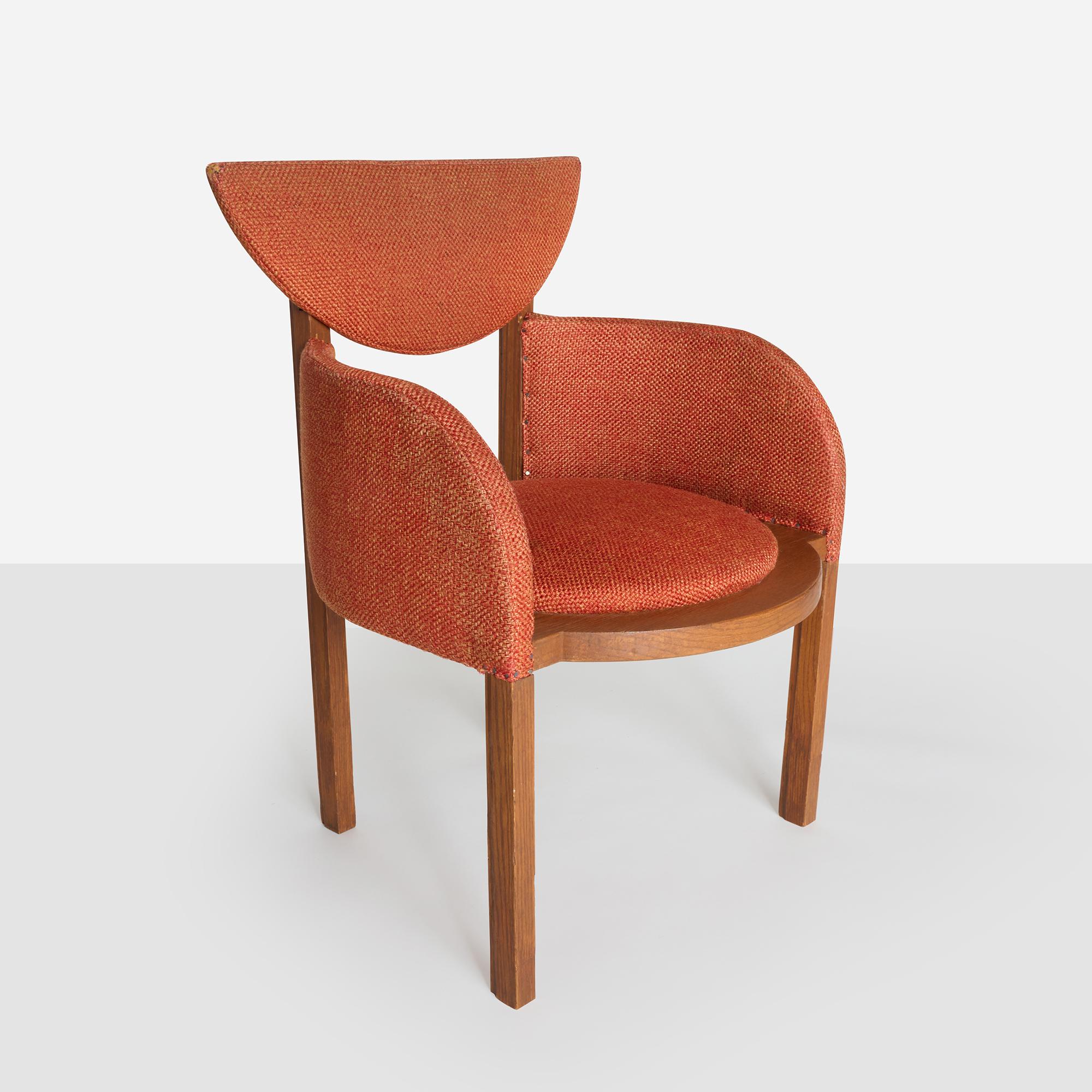 Mid-20th Century Taliesin Armchair from the Riverview Terrace Restaurant by Frank Lloyd Wright For Sale