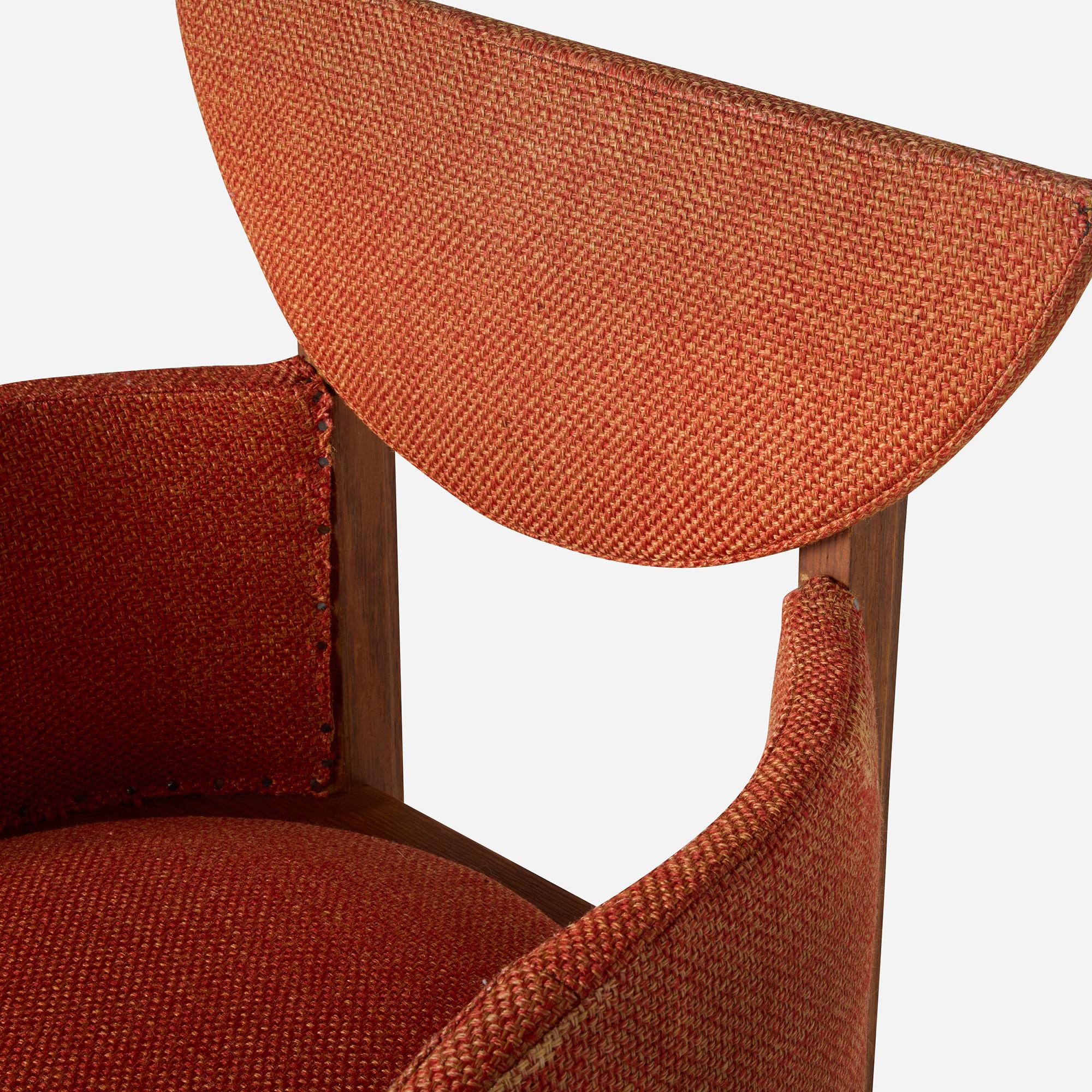 Taliesin Armchair from the Riverview Terrace Restaurant by Frank Lloyd Wright For Sale 2
