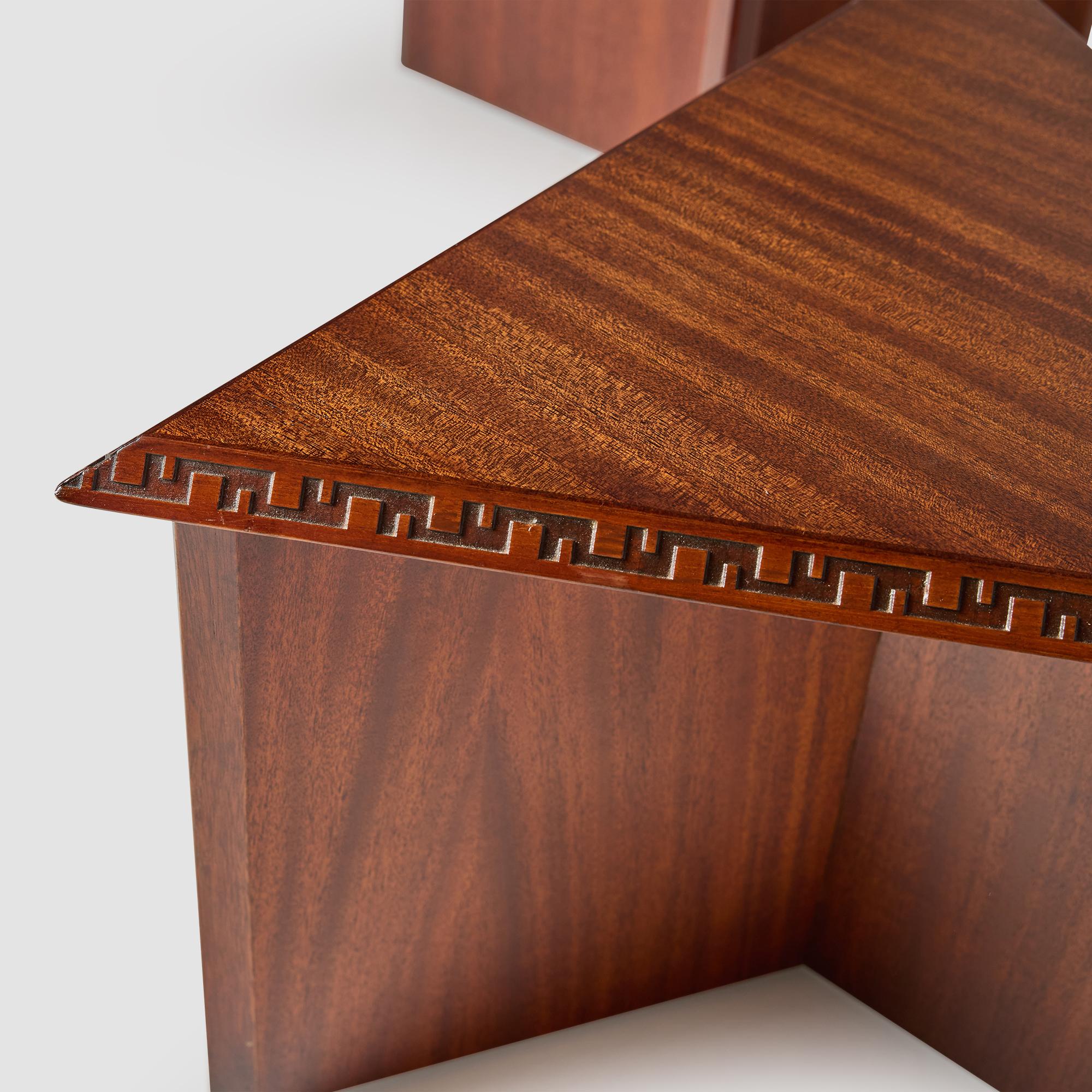 Taliesin Cocktail Table by Frank Lloyd Wright for Heritage Henredon For Sale 9