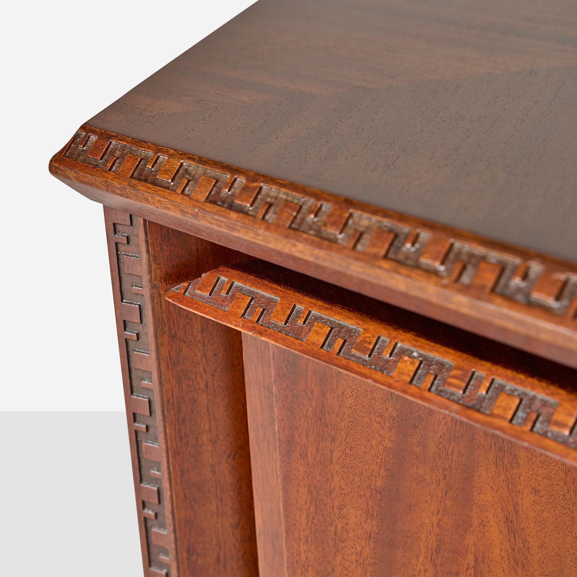 Taliesin Cocktail Table by Frank Lloyd Wright for Heritage Henredon For Sale 1