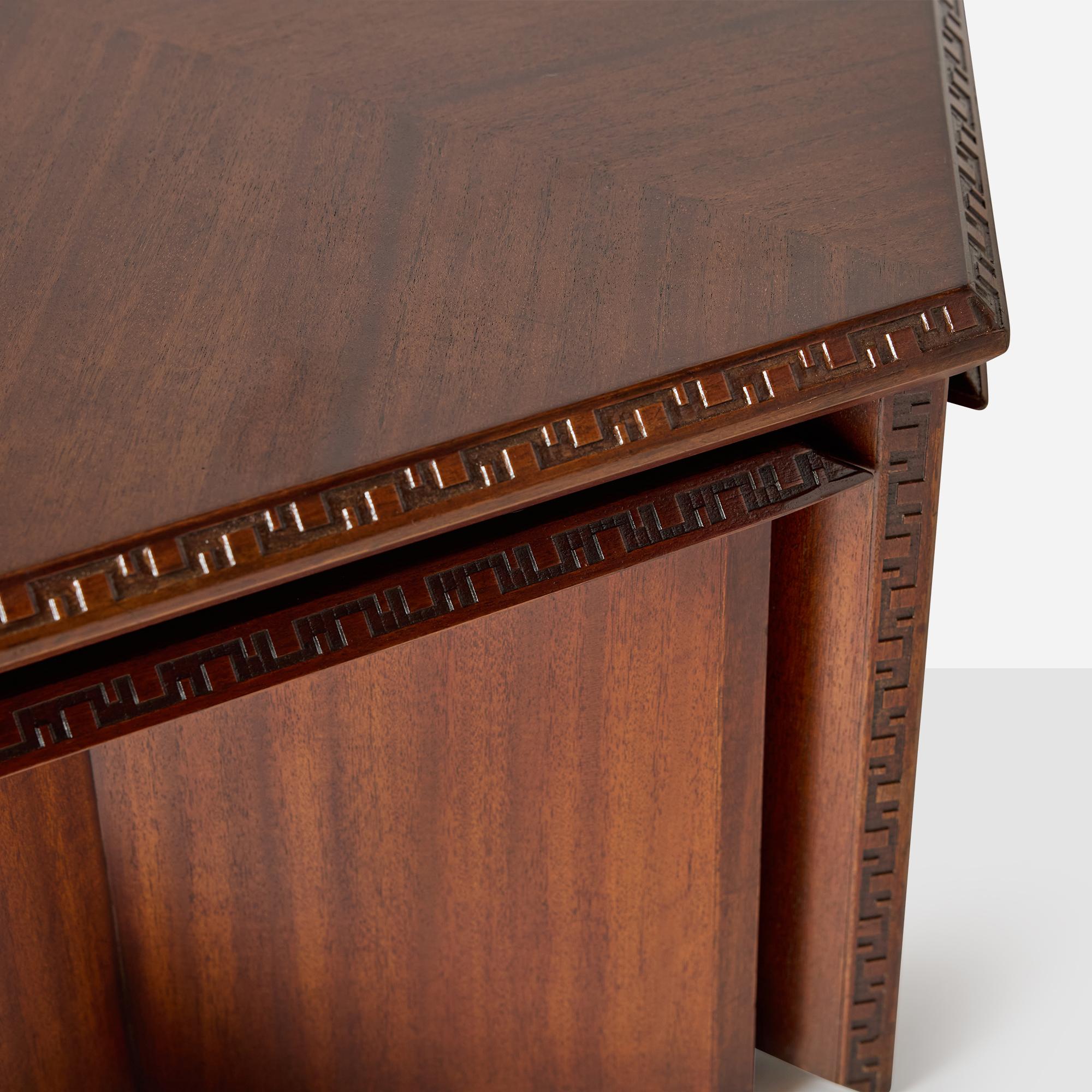 Taliesin Cocktail Table by Frank Lloyd Wright for Heritage Henredon For Sale 2