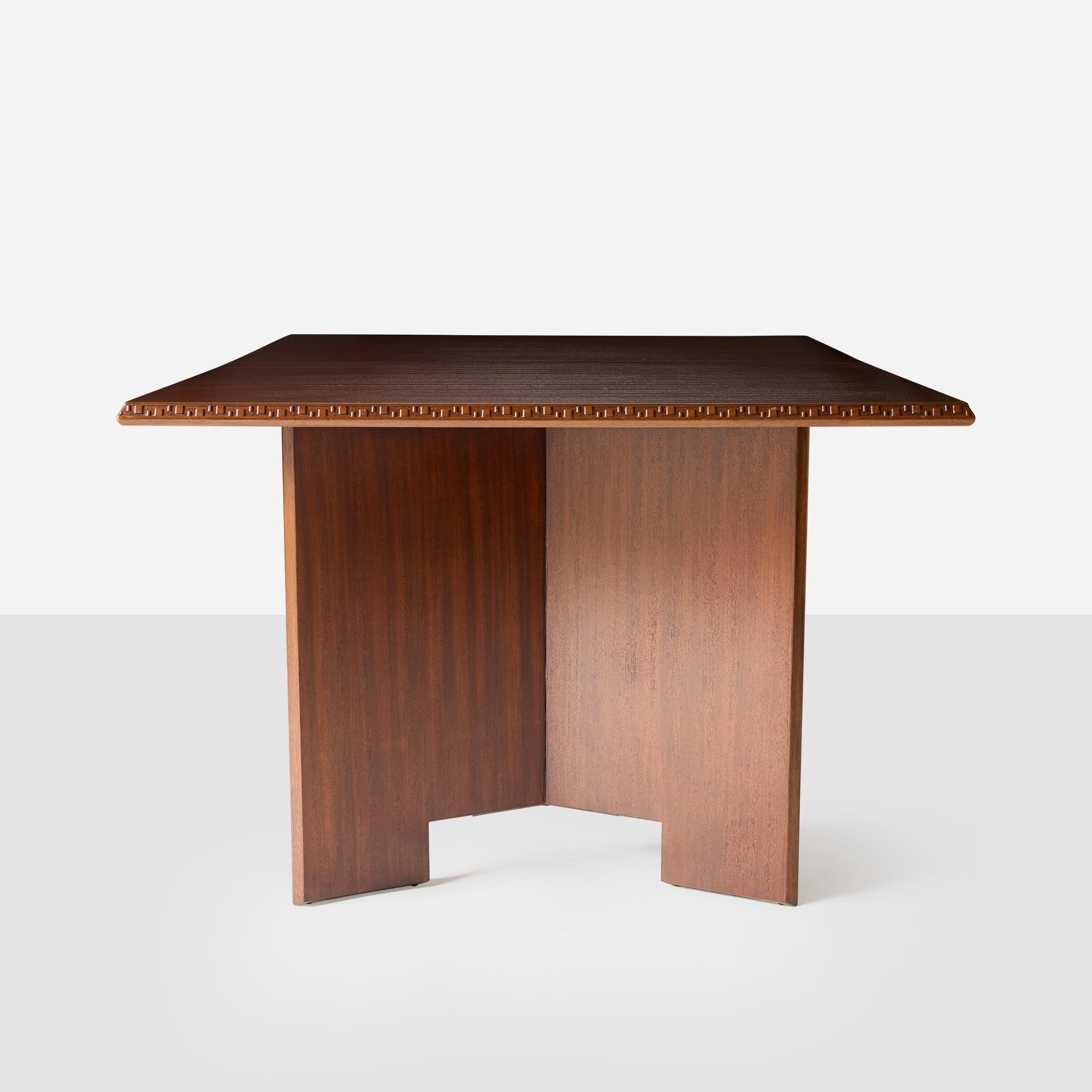 Américain Table à manger Taliesin de Frank Lloyd Wright pour Heritage-Henredon en vente