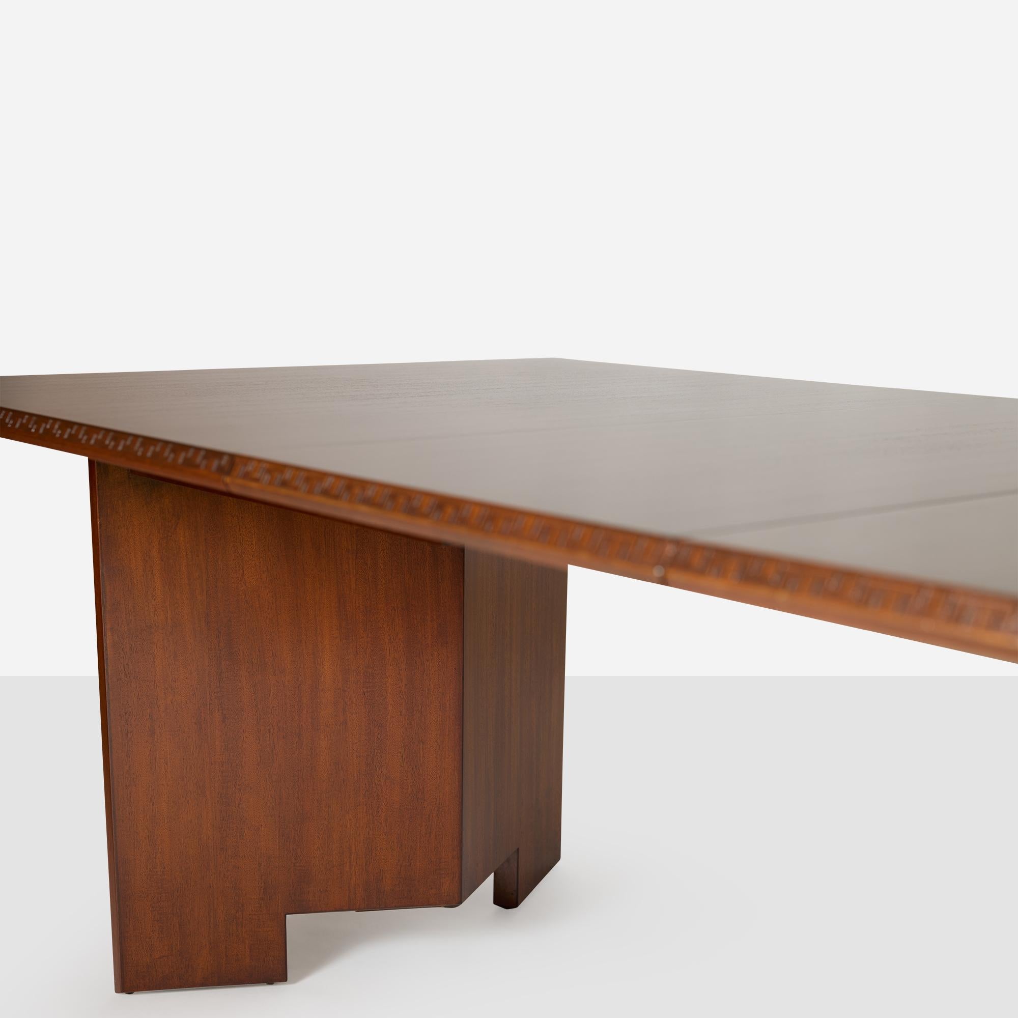 Table à manger Taliesin de Frank Lloyd Wright pour Heritage-Henredon en vente 1