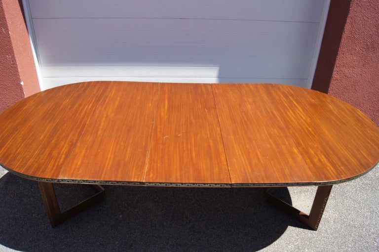 Taliesin Dining Table and Eight Chairs by Frank Lloyd ...