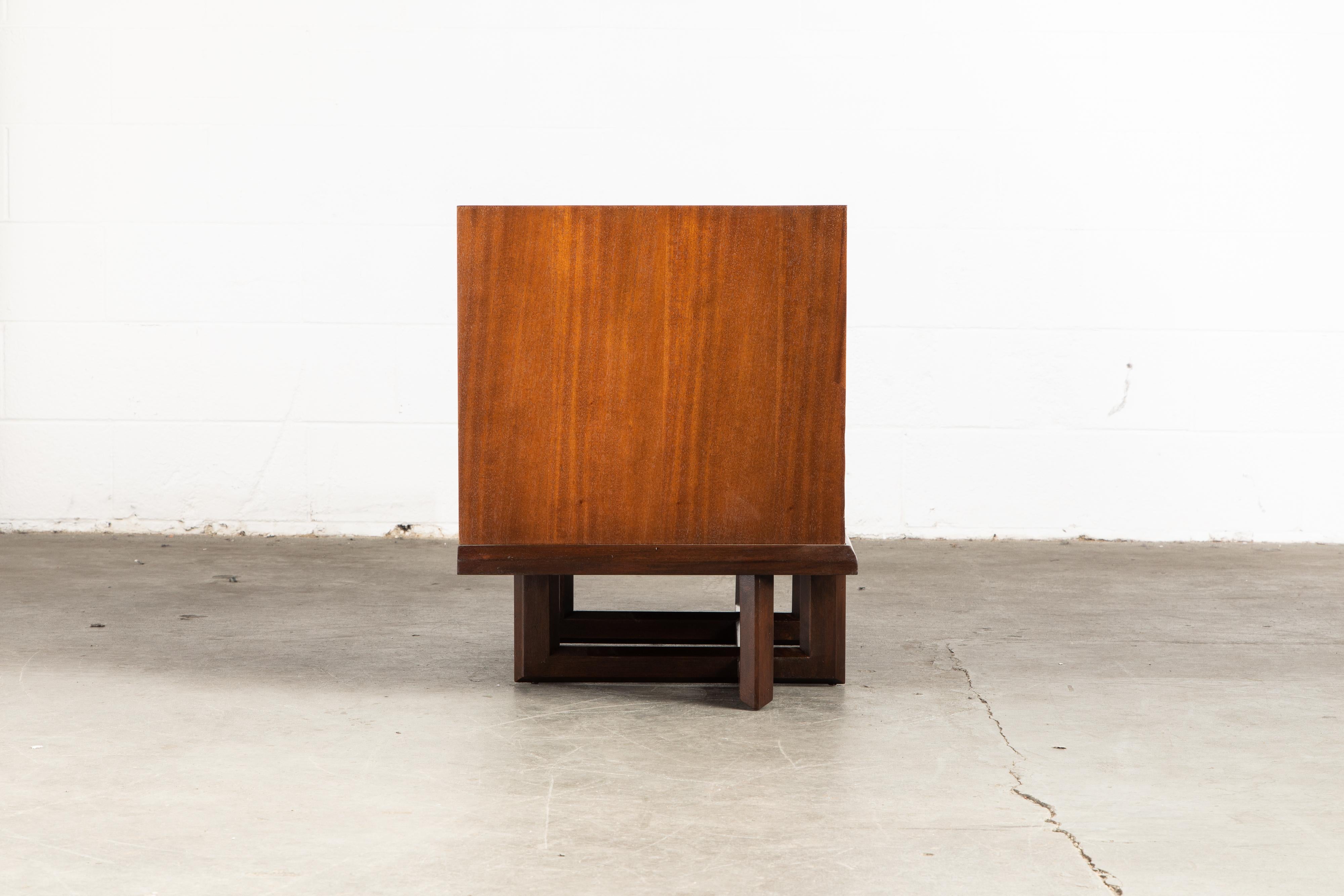 Armadio speciale 'Taliesin' modello #2005 di Frank Lloyd Wright, 1955, firmato in vendita 1