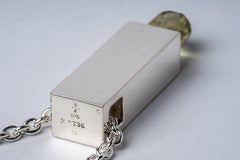 Talisman Cuboid Necklace (Apatite, PA+APA)