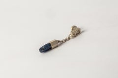 Talisman Dangle Earring (0.1 CT, Blue Sapphire, MA+DIA+SAP)