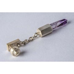 Talisman-Ohrring (Amethyst, MA+AME)