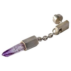 Talisman-Ohrring (Amethyst, MA+AME)