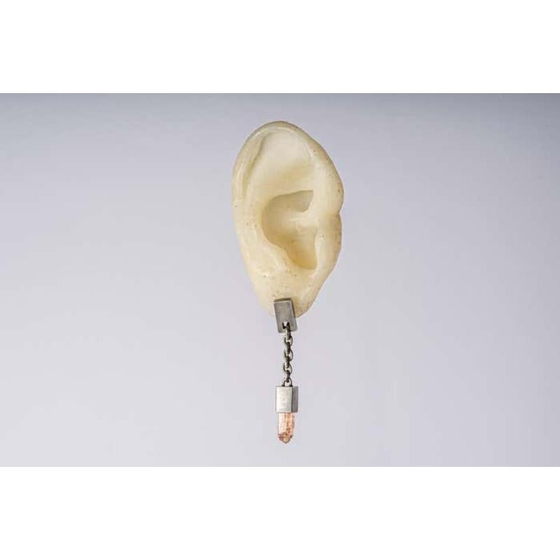 Talisman Dangle Earring (Imperial Topaz, DA+ITOP) In New Condition For Sale In Hong Kong, Hong Kong Island