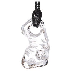 Talisman IV Rock Crystal Pendant Pure Magic Gemstone protection necklace