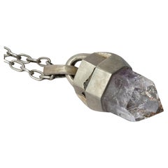 Used Talisman Necklace (Brace-Held, Healed, Amethyst, DA+AME)
