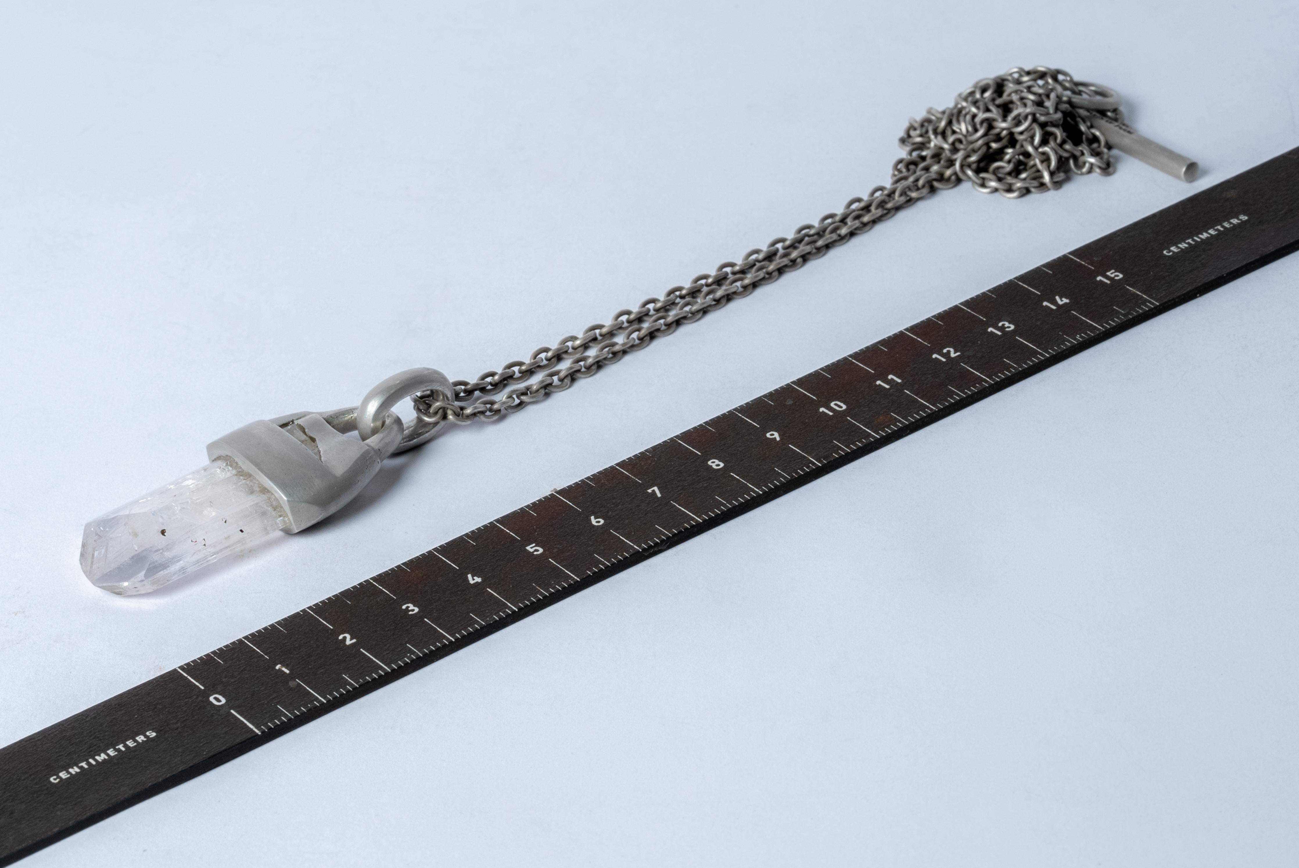 Talisman Necklace (Brace-Held, Healed, Danburite, DA+DAN) In New Condition For Sale In Paris, FR