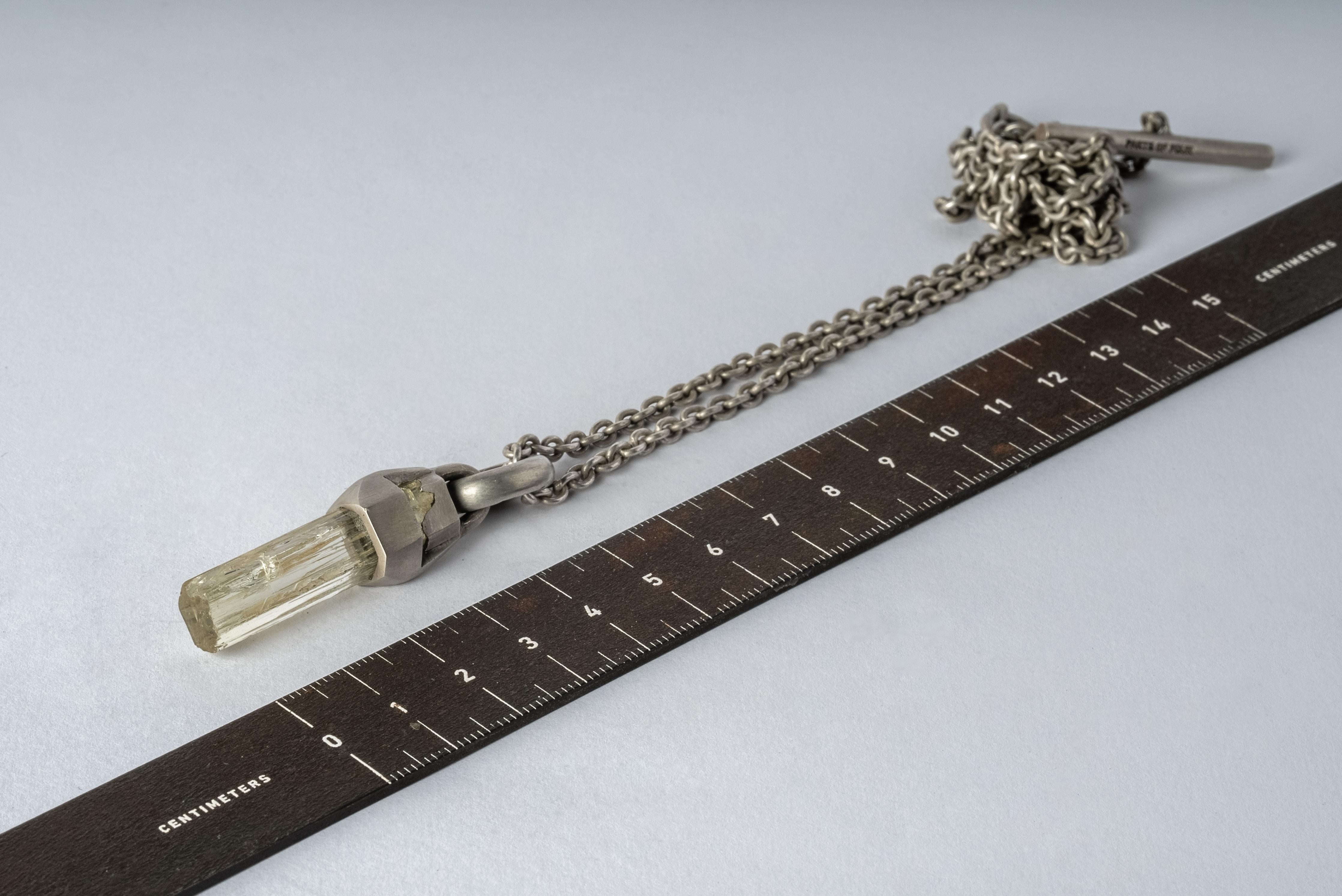 Talisman Necklace (Brace-Held, Healed, Heliodor, DA+HEL) In New Condition For Sale In Paris, FR