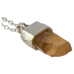 Collier talisman avec bracelet, chauffé, quartz de fer, MA+IRQ