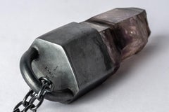 Talisman Necklace (Brandberg Amethyst Quartz, KA+BAQ)