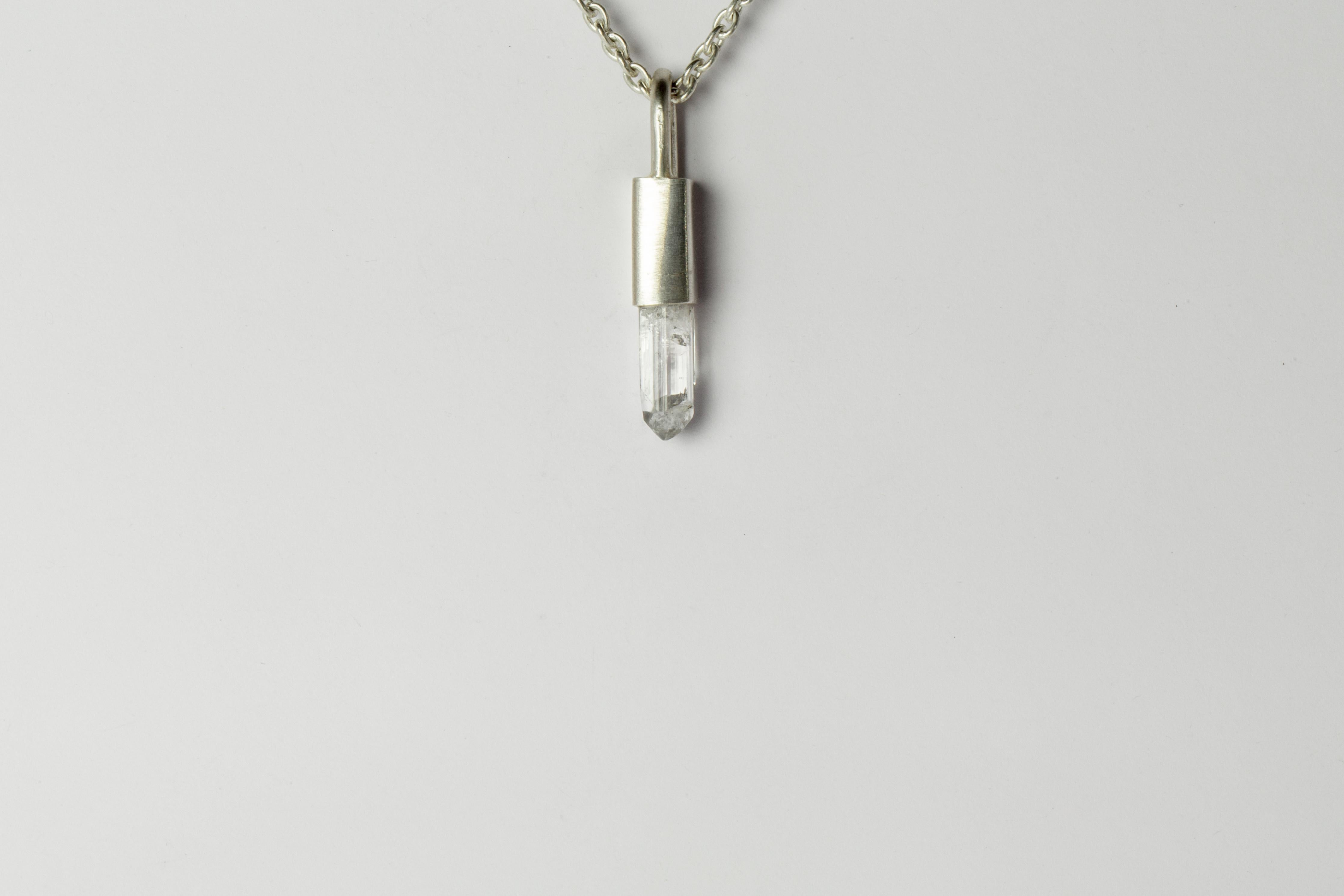 Talisman Necklace (Danburite, MA+DAN) In New Condition For Sale In Paris, FR