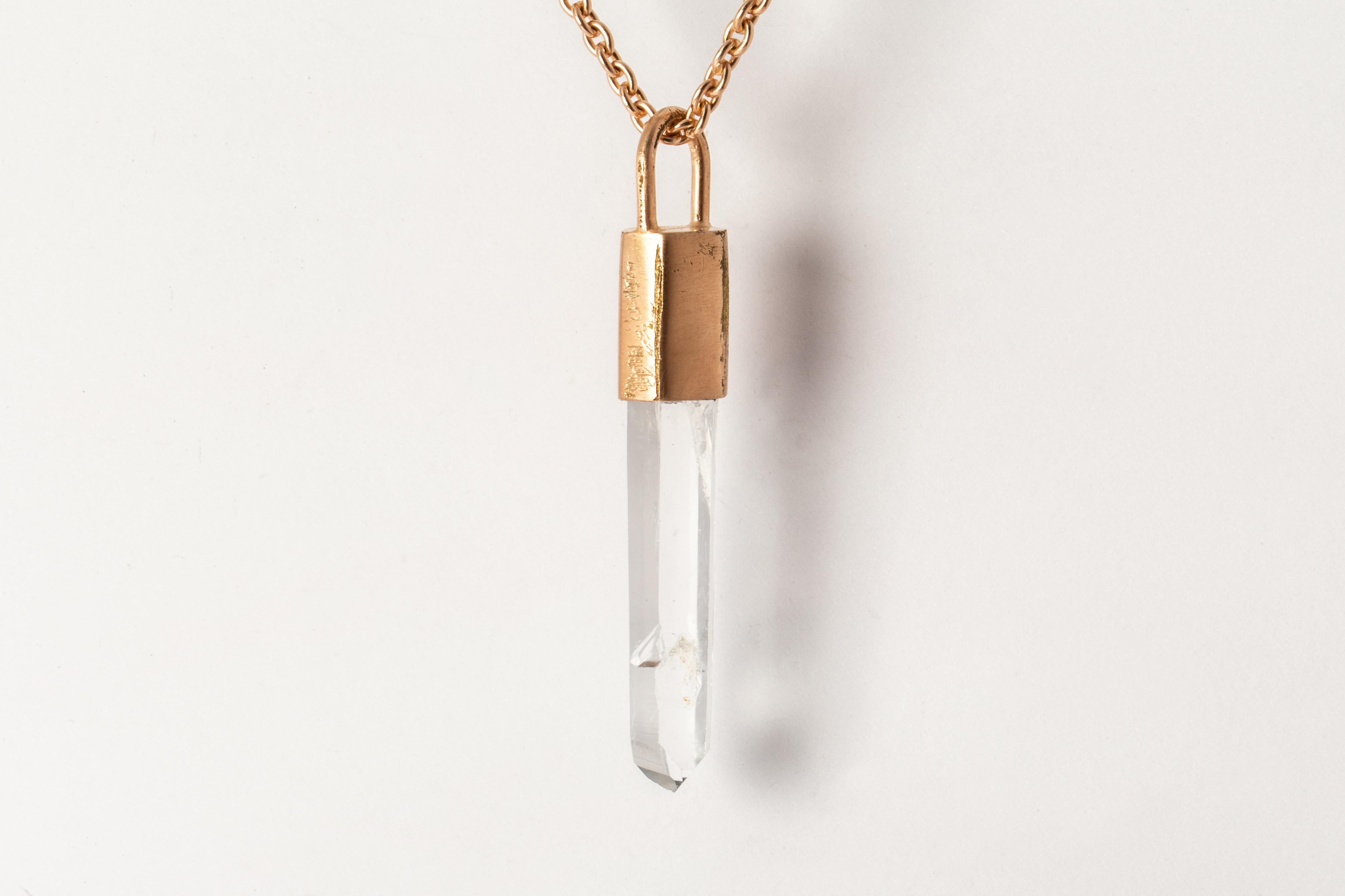 Talisman Necklace (Lemurian Laser, AM+AMA+LEM) In New Condition For Sale In Hong Kong, Hong Kong Island