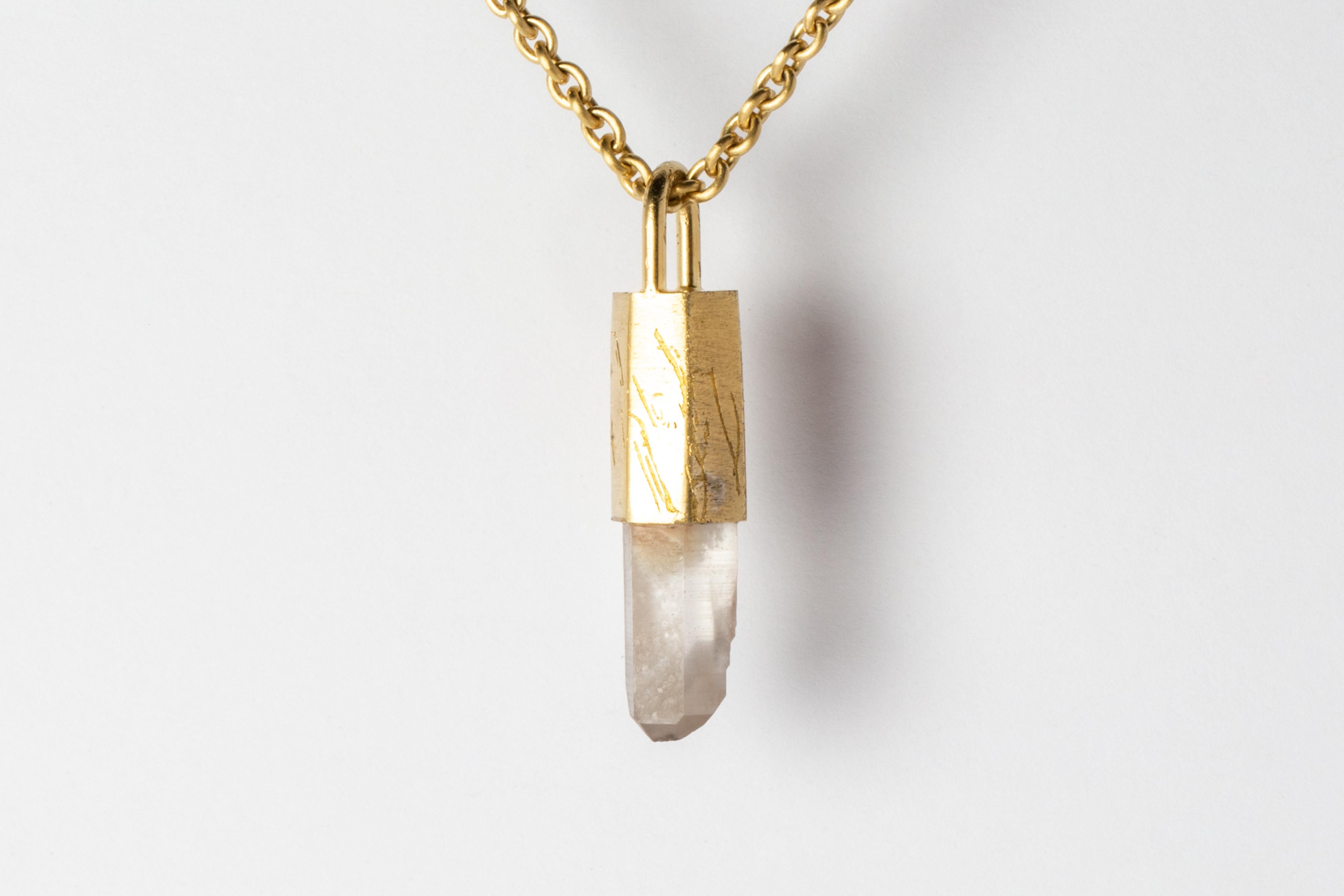 Talisman Necklace (Misc. Quartz, AG+AGA+QQ) In New Condition For Sale In Hong Kong, Hong Kong Island