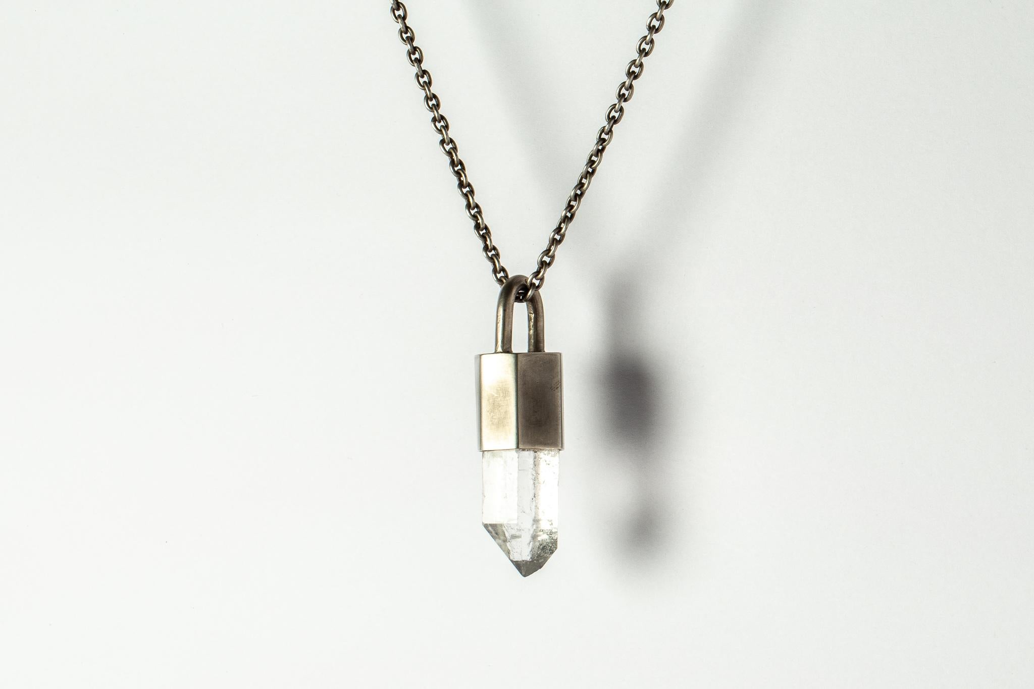 Talisman Necklace (Mondo Quartz, DA+QQ) In New Condition For Sale In Paris, FR