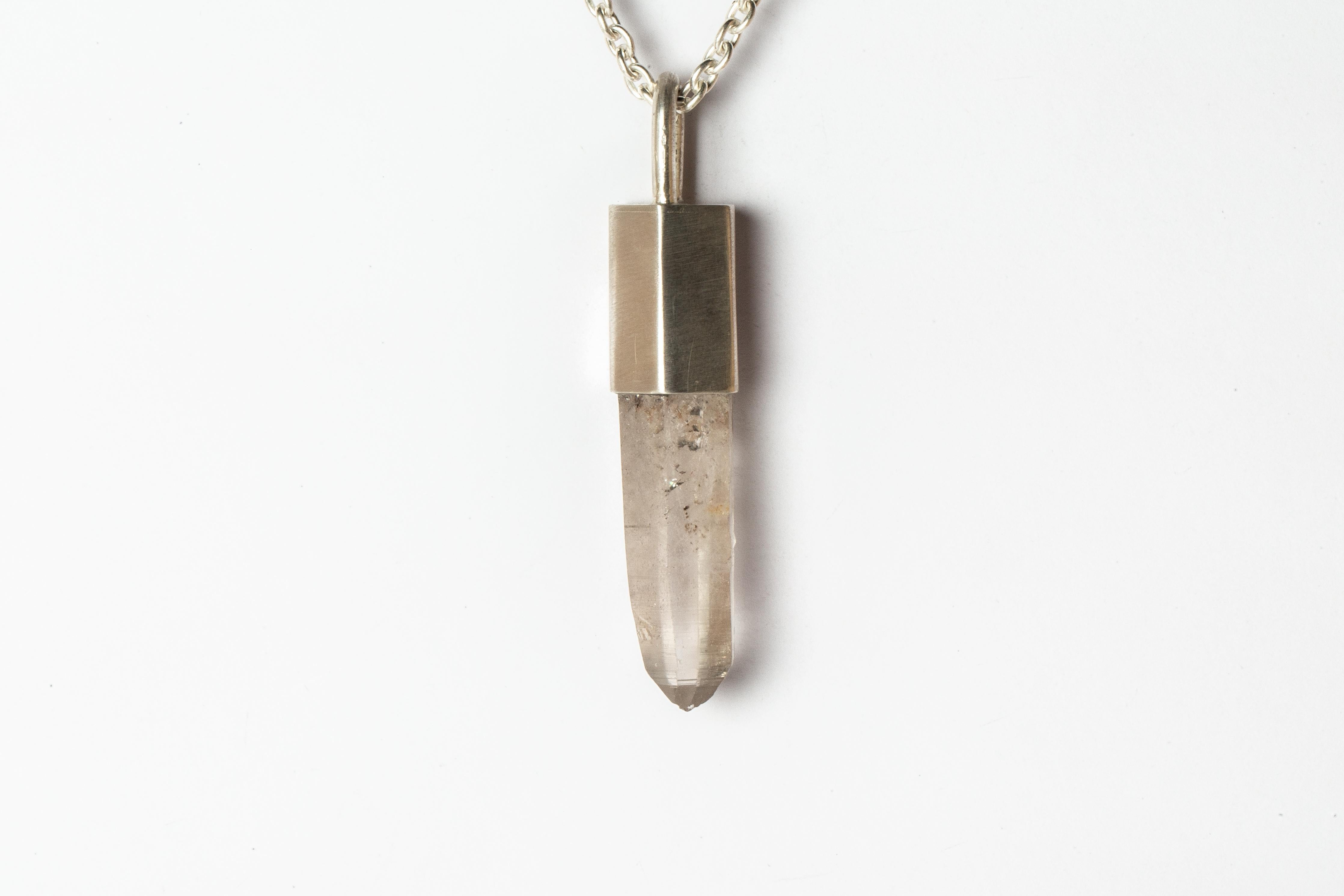 Talisman Necklace (Mondo Quartz, MA+QQ) In New Condition For Sale In Paris, FR