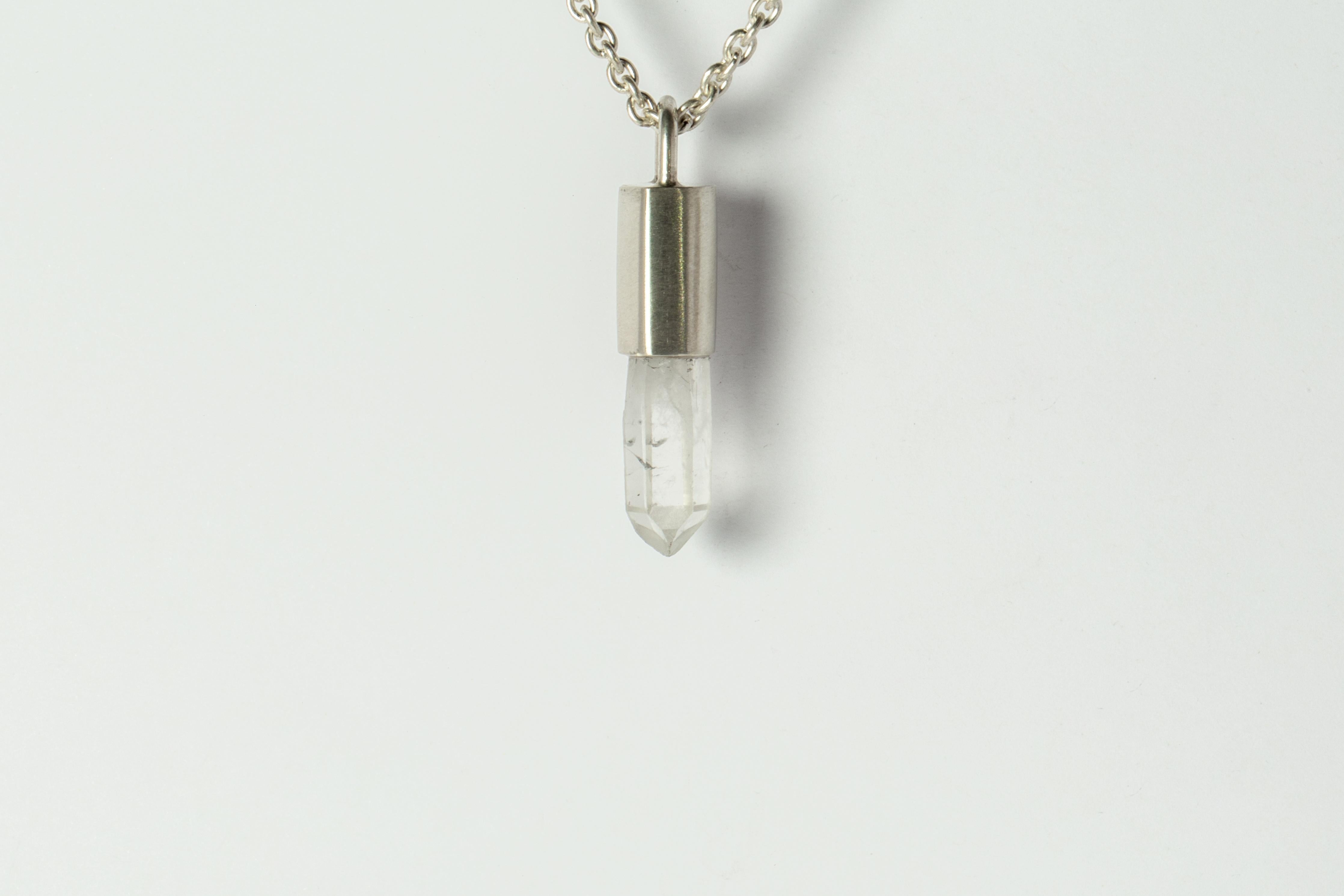 Talisman Necklace (Mondo Quartz, MA+QQ) In New Condition For Sale In Paris, FR