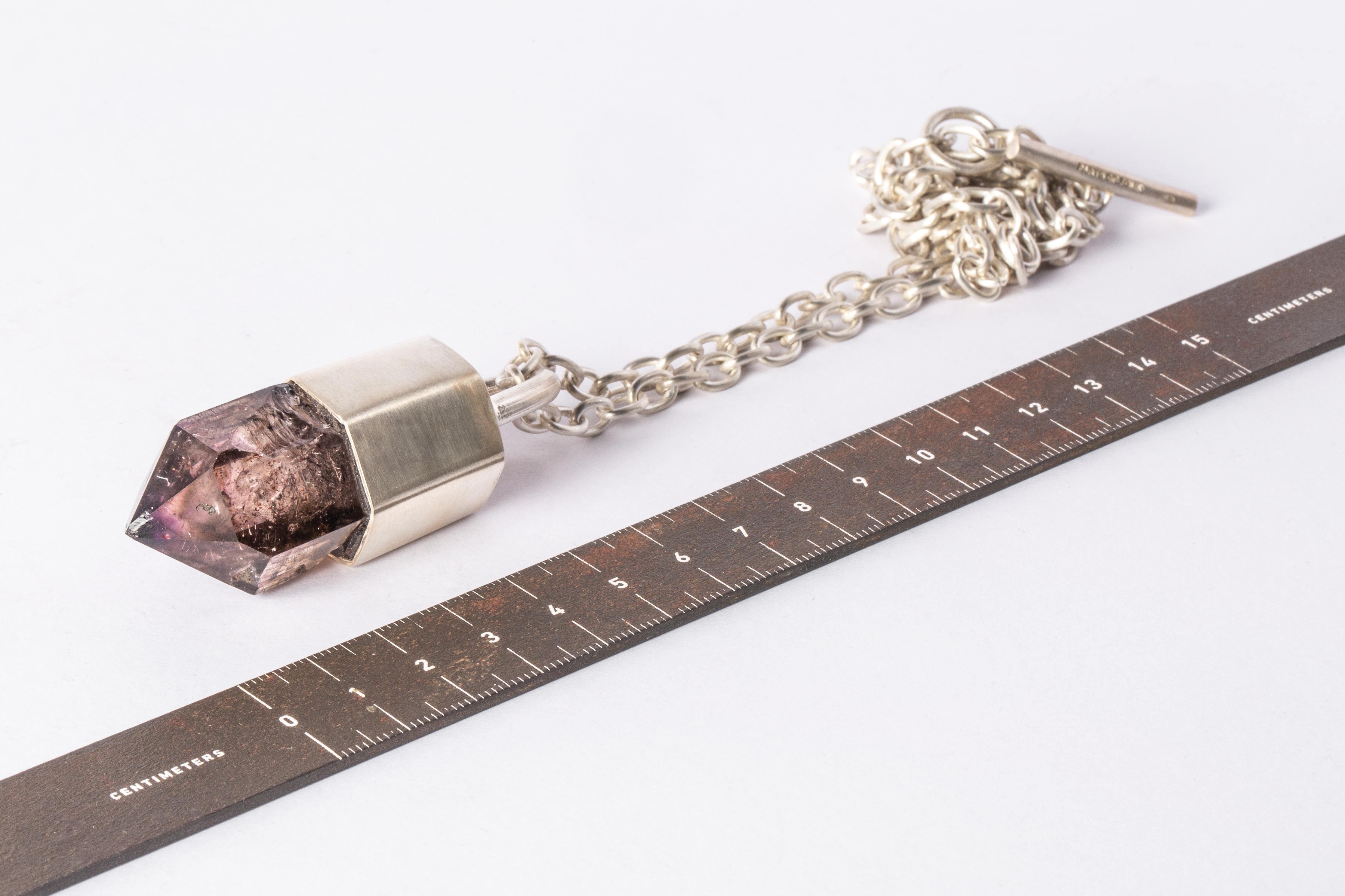 Talisman Necklace (Shangaan Amethyst, MA+SAM) For Sale 3