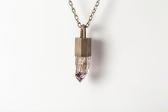 Talisman Necklace SPECIMEN (Brandberg Amethyst Quartz, DA+BAQ)