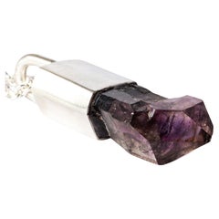 Talisman Necklace SPECIMEN (Brandberg Amethyst Quartz, MA+BAQ)