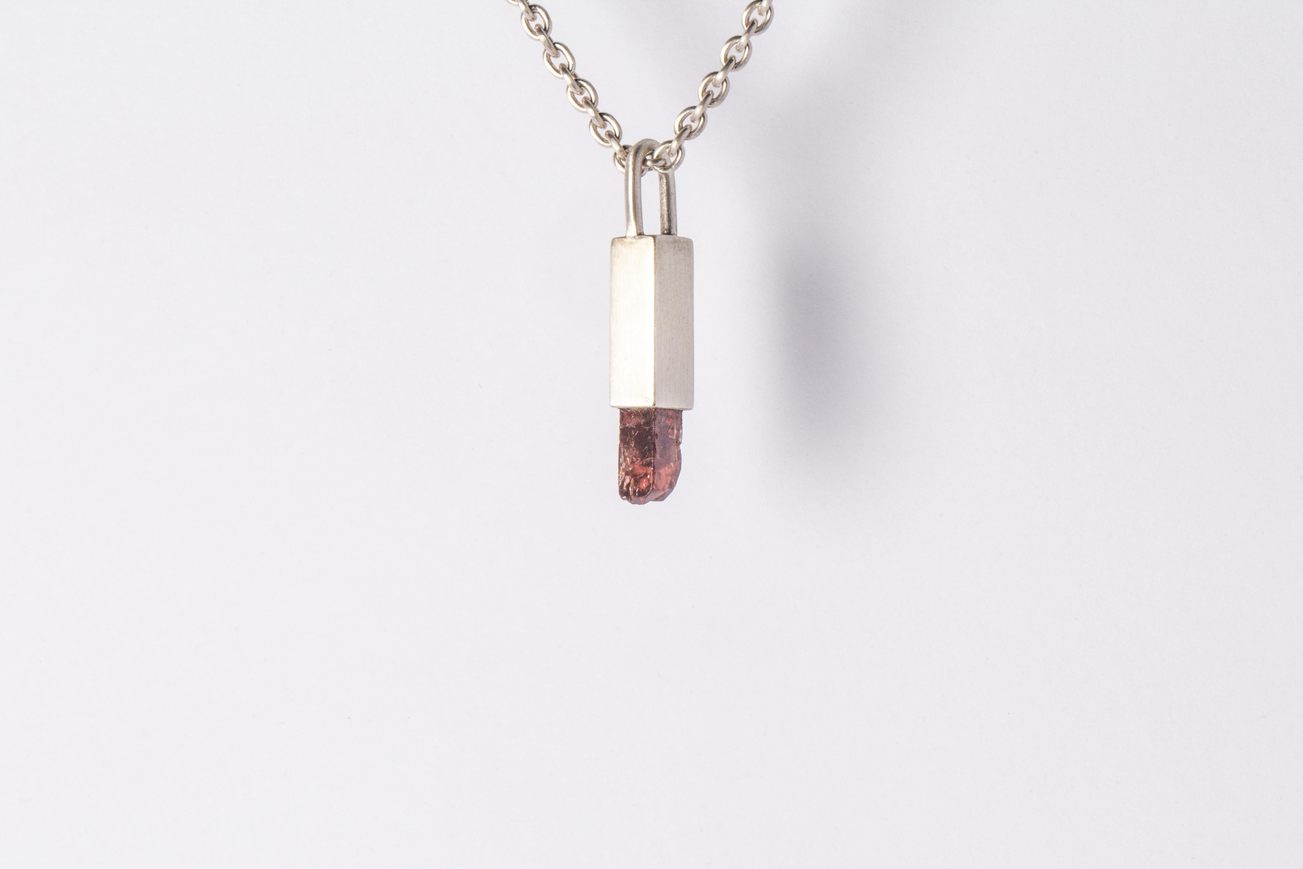 Talisman Necklace SPECIMEN (Zircon, MA+ZIR) In New Condition For Sale In Paris, FR