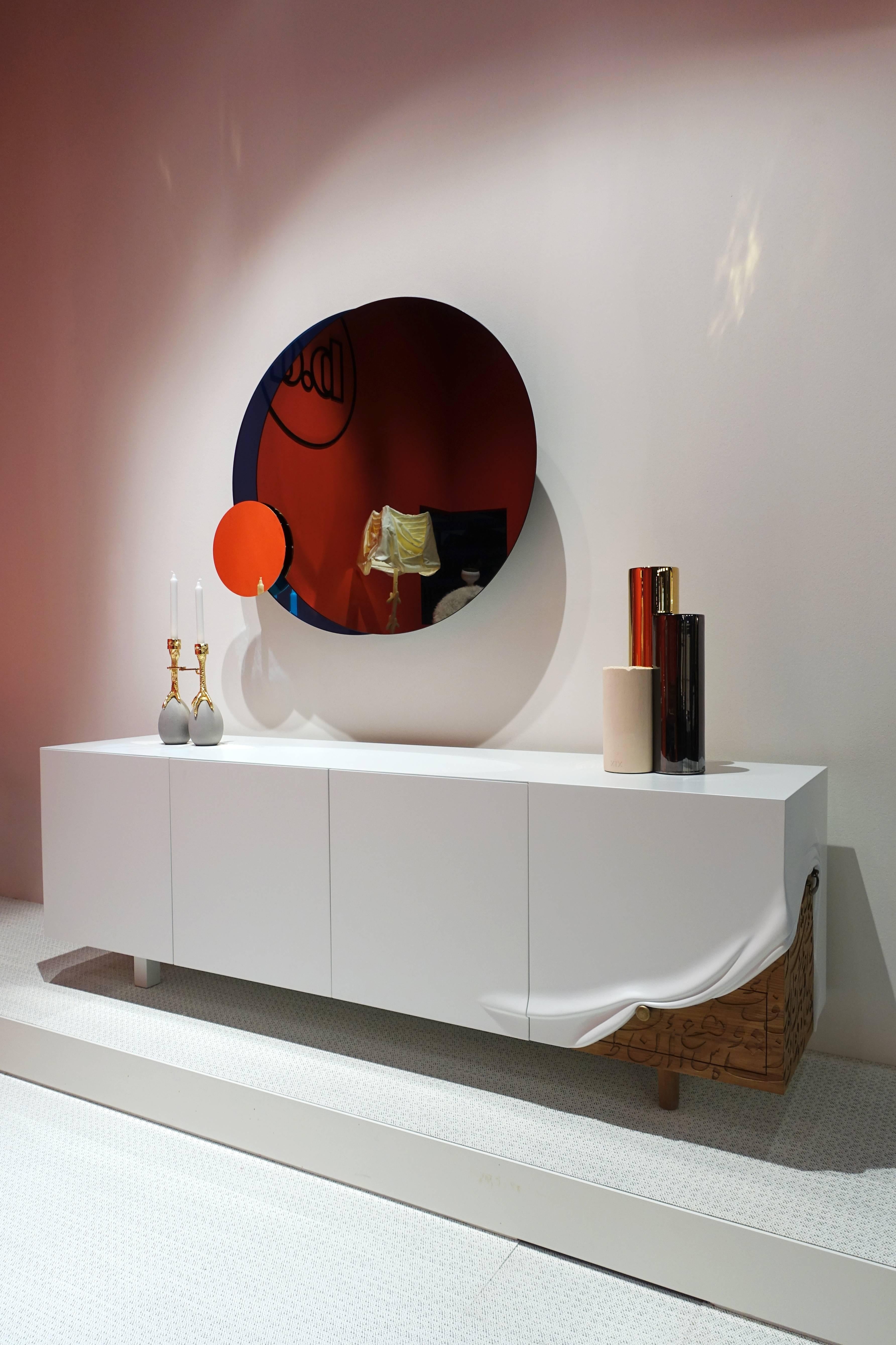 Wood Talisman Sideboard and Credenza by Maysam Al Nasser for BD Art Editions