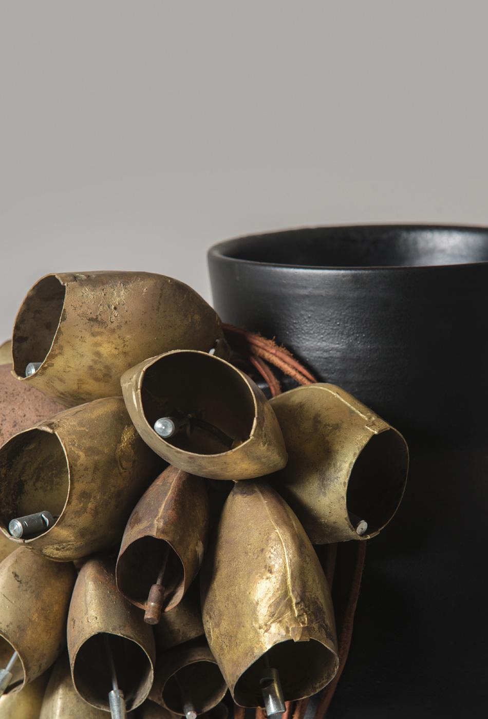 Contemporary Talisman Vase by Sam Baron celebrates the Archaic Rituals of Sardinia For Sale