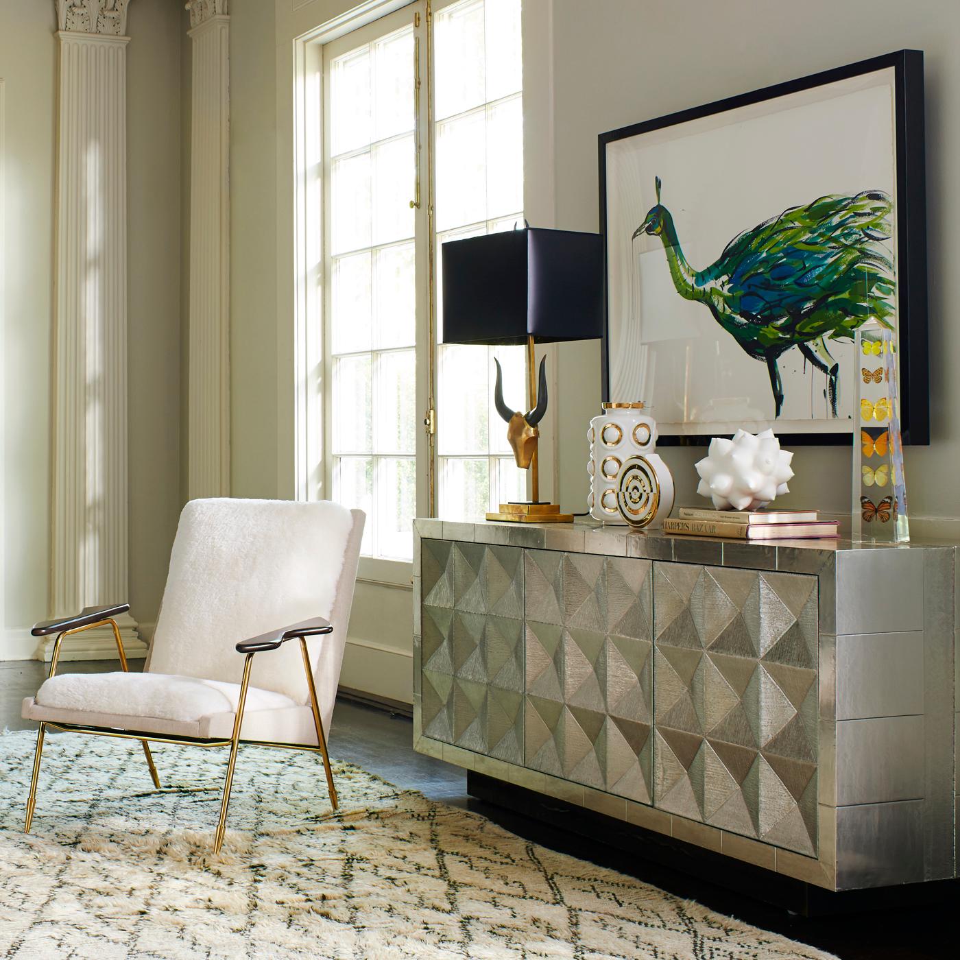 Contemporary Talitha Credenza For Sale