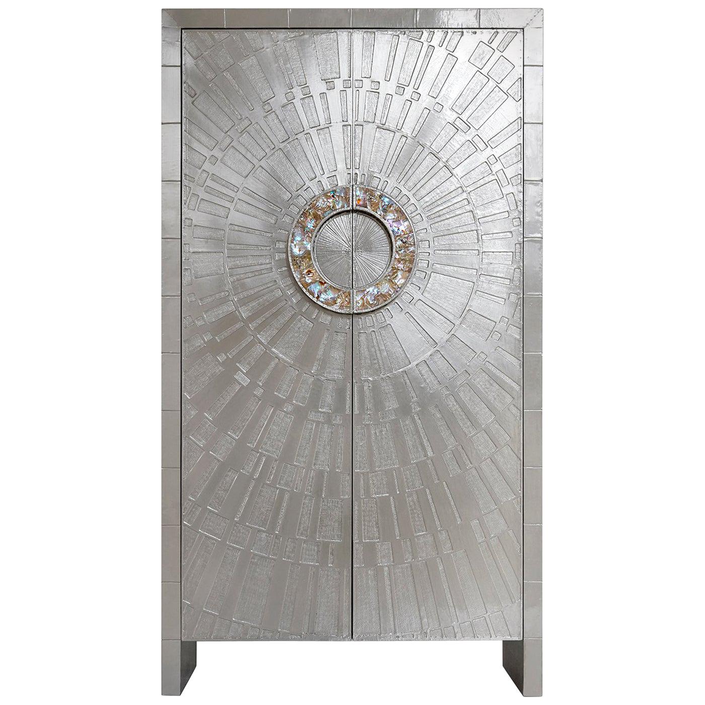 Talitha Kleiderschrank aus Nickel