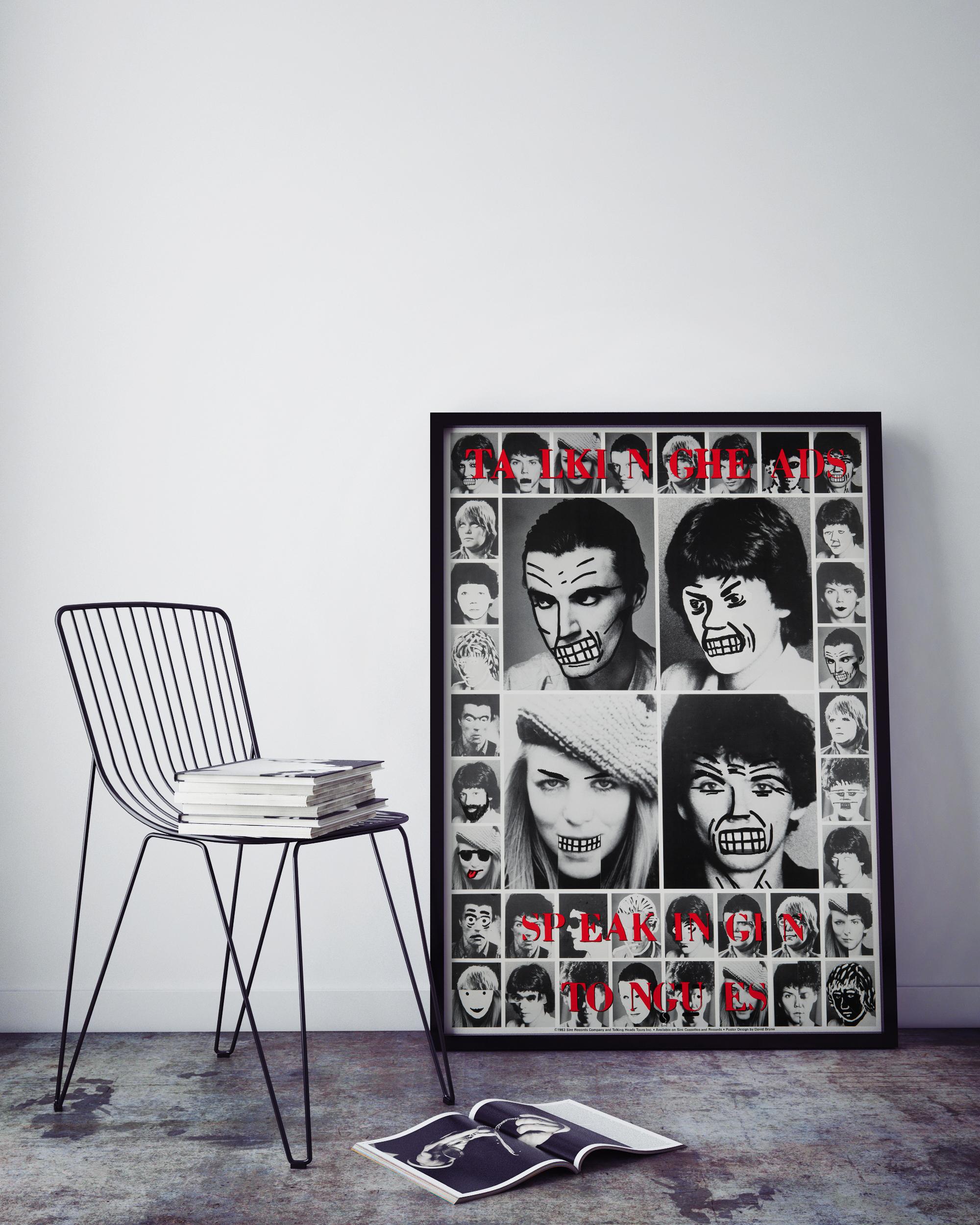 talking heads speaking in tongues poster