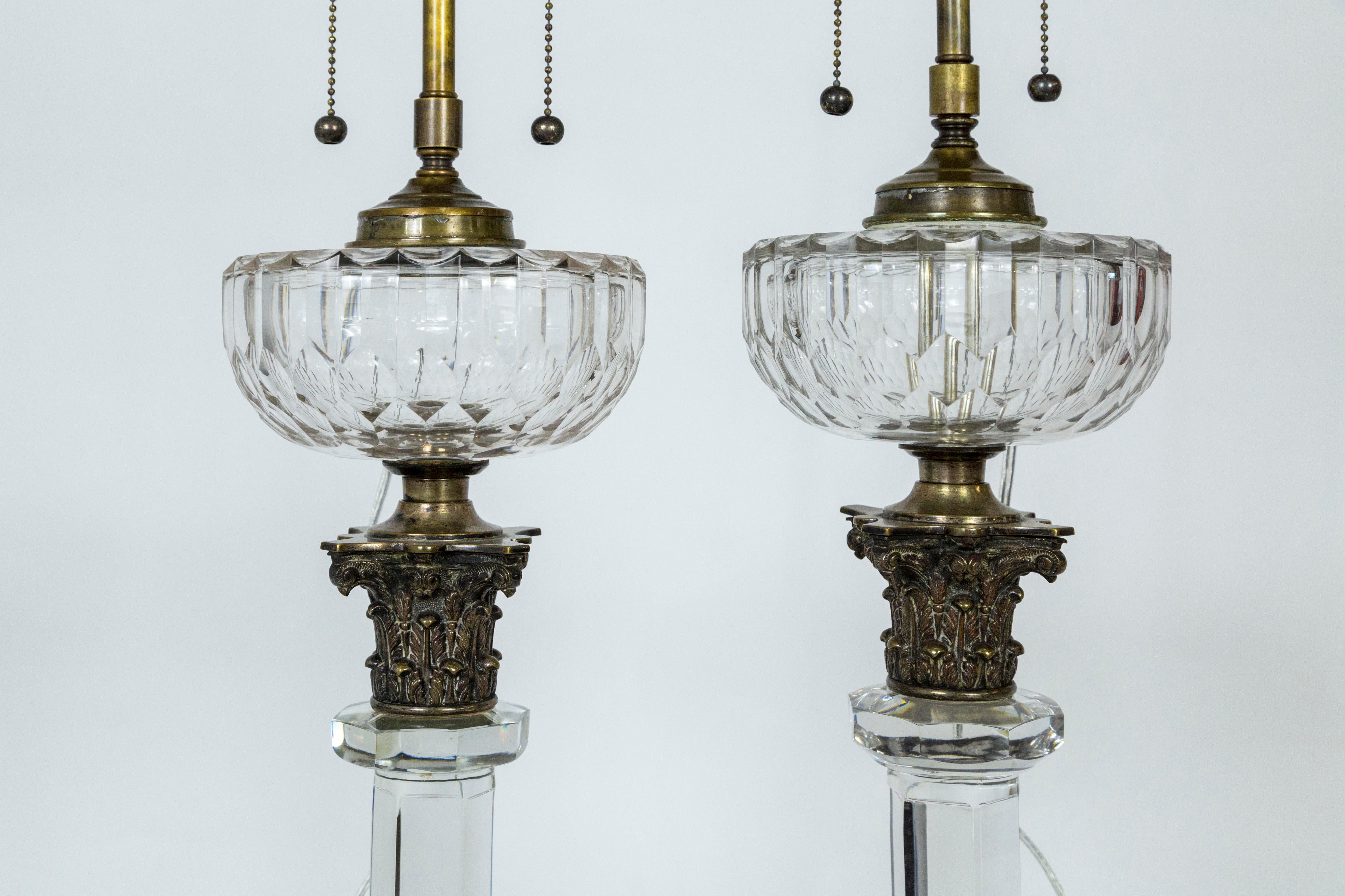 crystal oil lamps