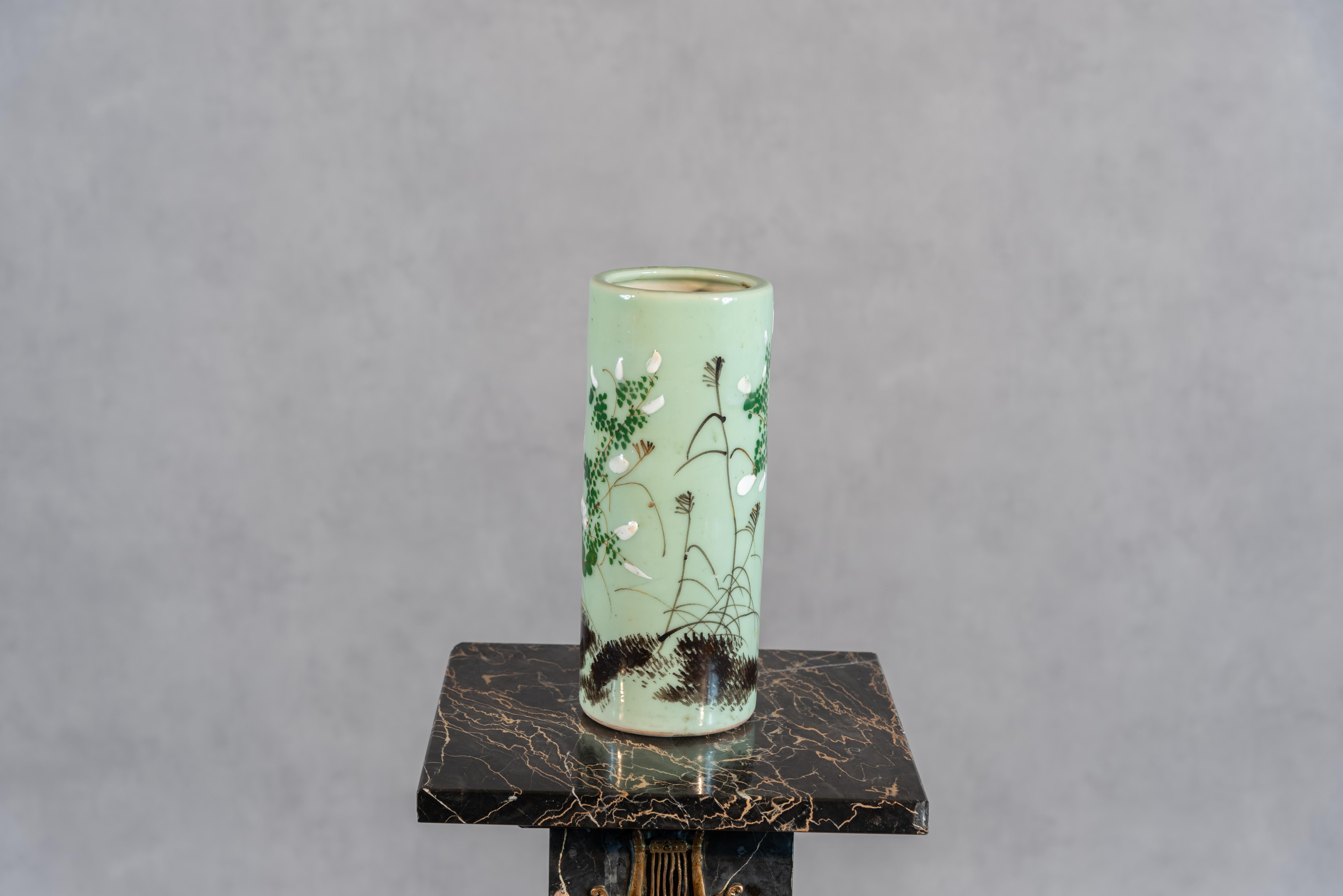Große Celadon-Vase des 20. Jahrhunderts (Französisch) im Angebot