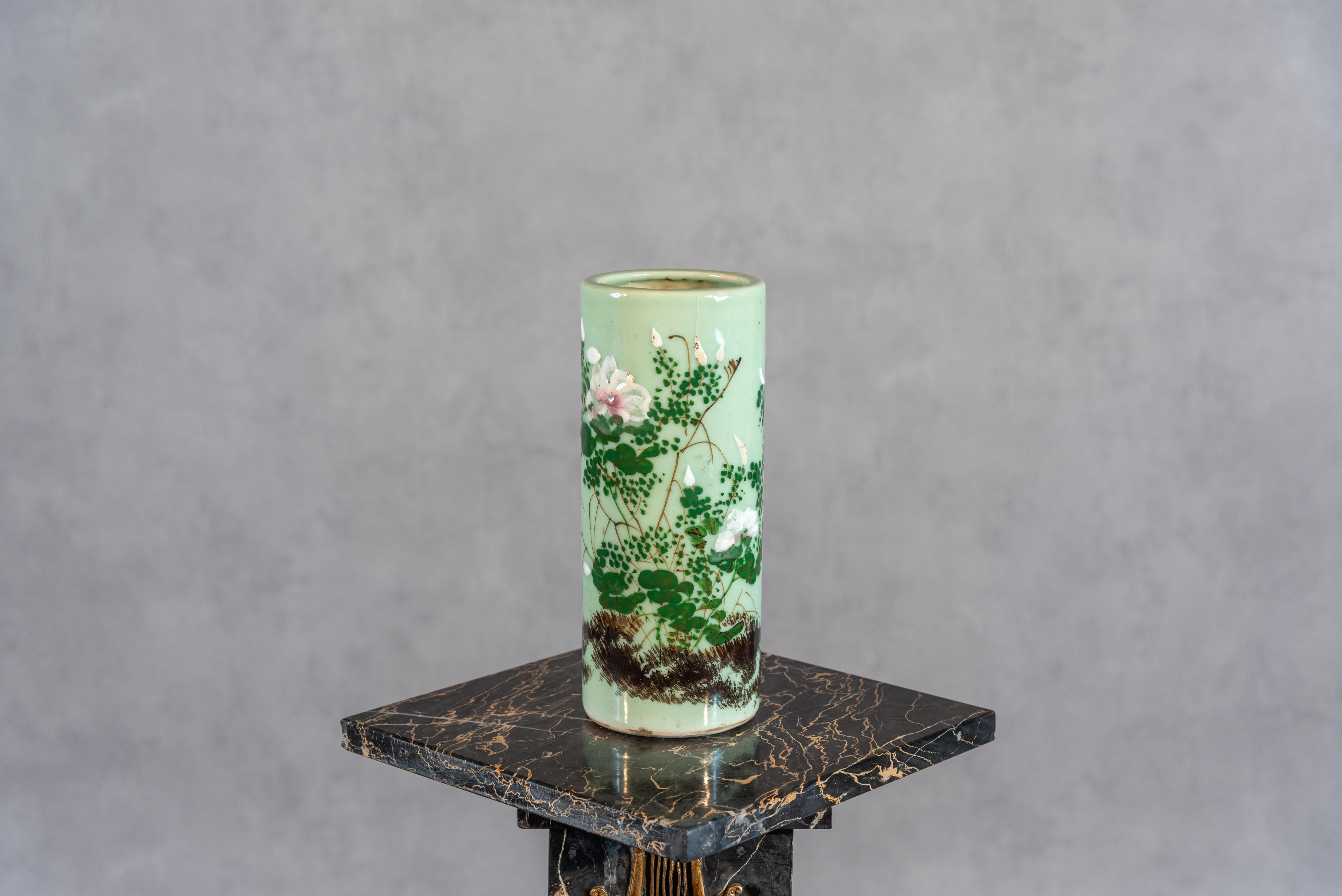 Tall 20th Century Celadon Vase For Sale 2