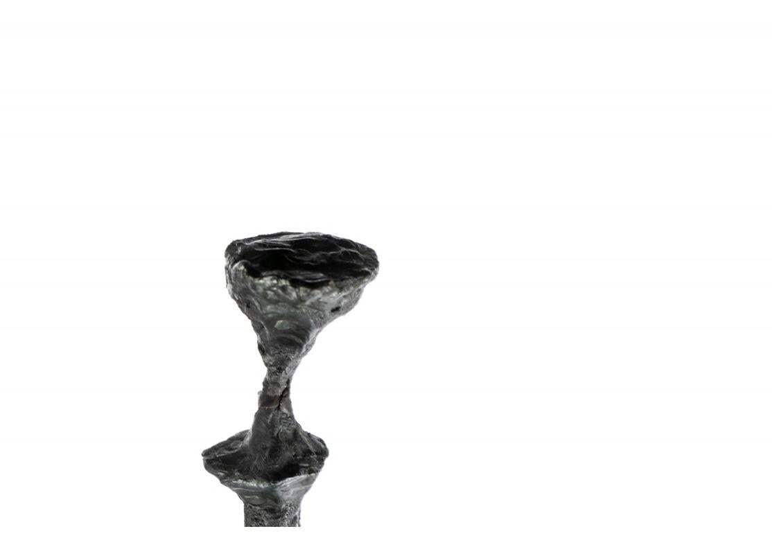Fait main Grande sculpture abstraite du milieu du siècle en fer en vente