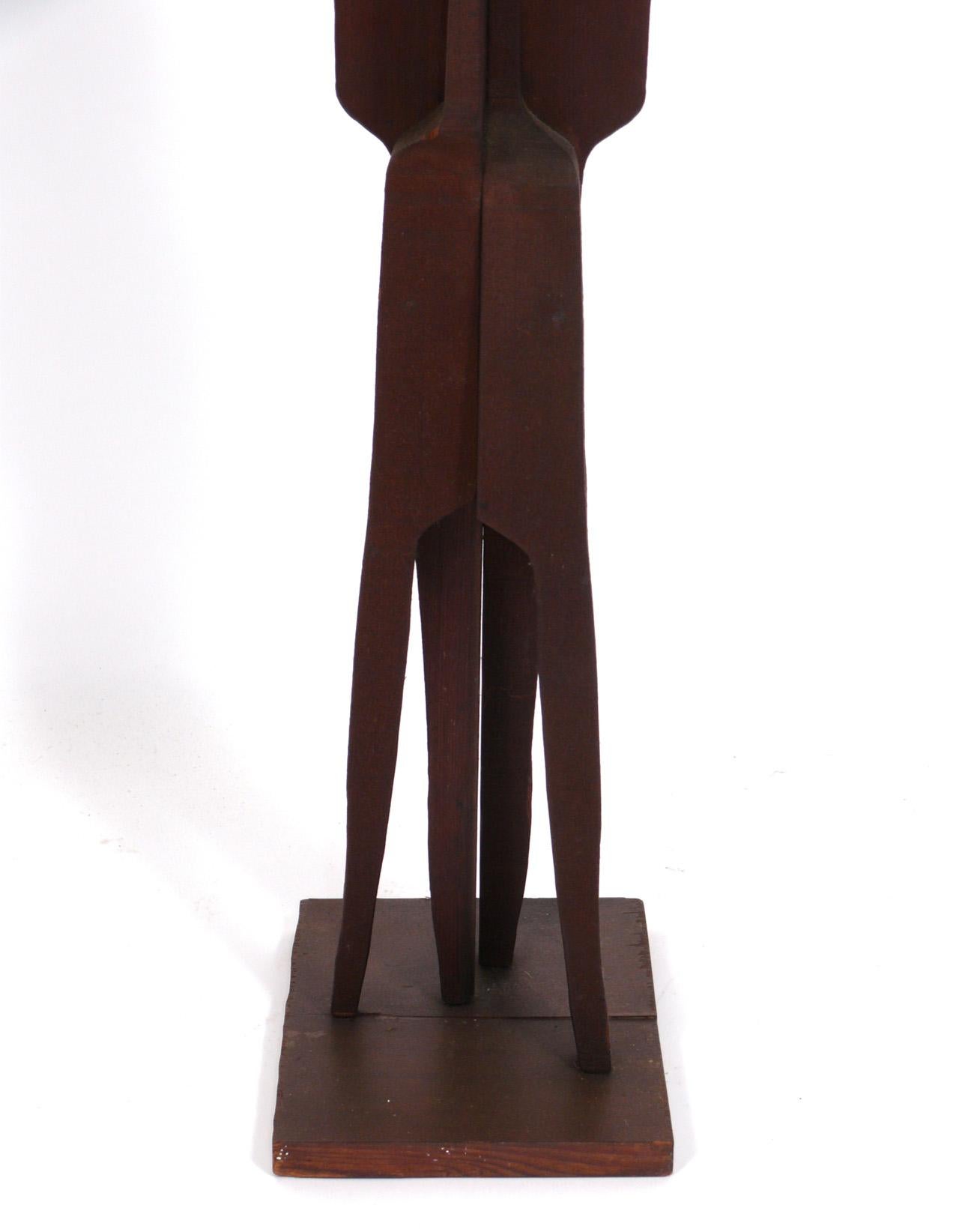 tall abstract sculpture