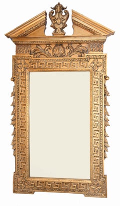Espejo alto Adams muelle dorado - Espejos de salón Regency