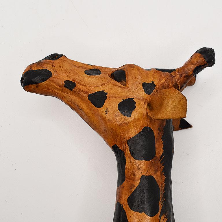 paper mache giraffe