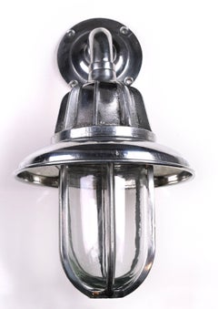 Tall Aluminium Nautical Sconce