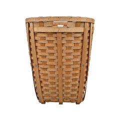 Panier en fentes de chêne américain de grande taille